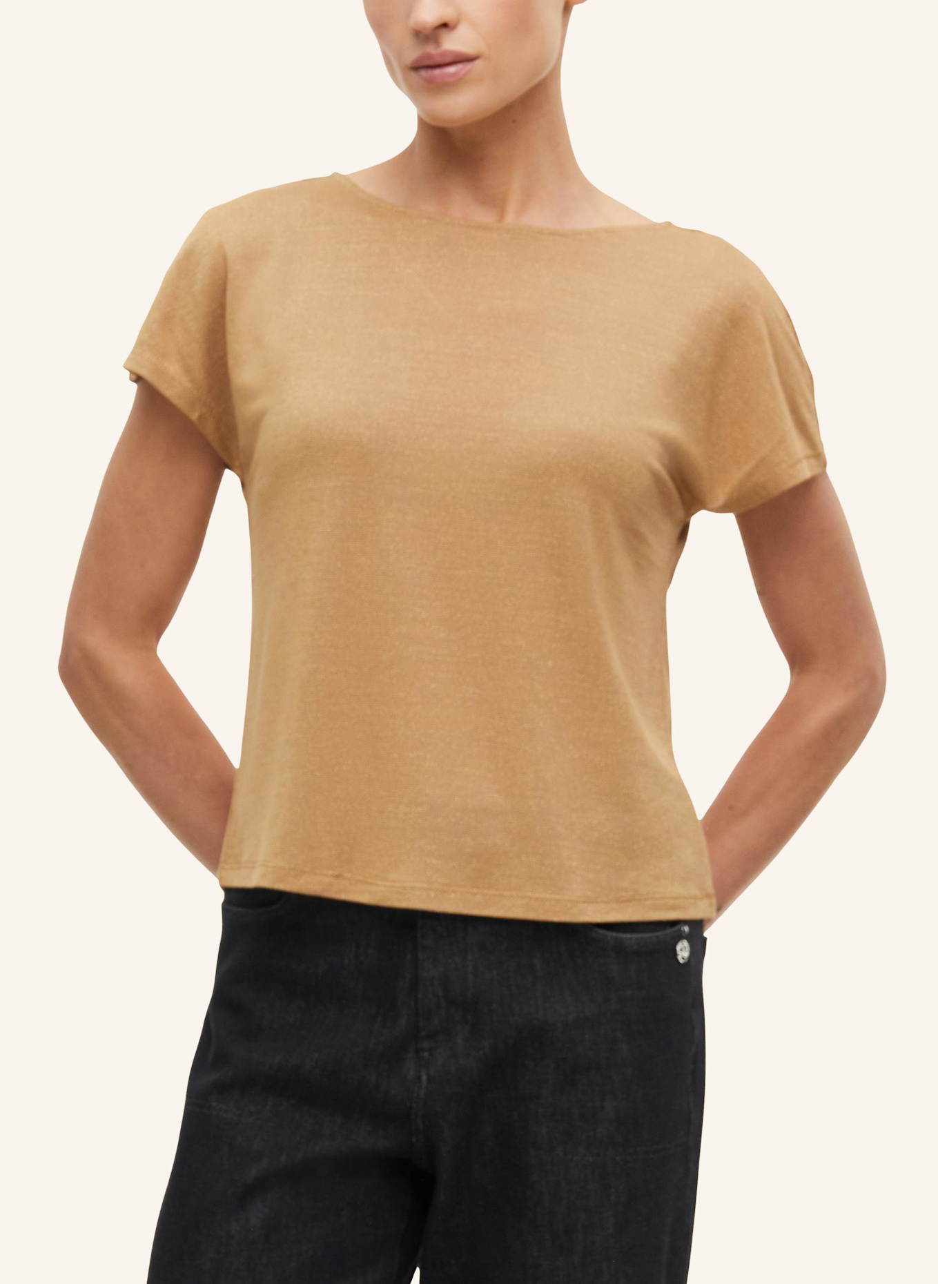 s.Oliver T-Shirt: BRAUN