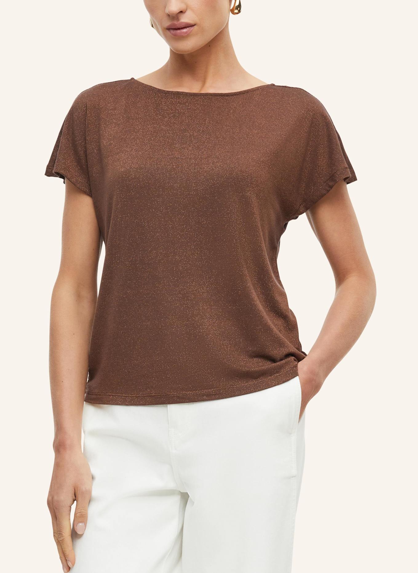 s.Oliver T-Shirt: BRAUN