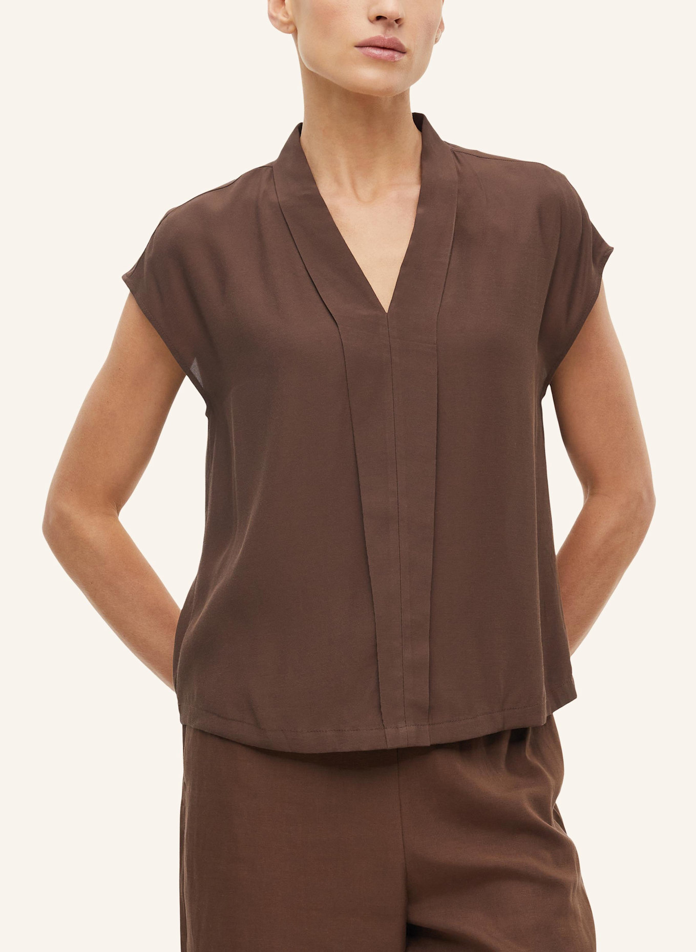 s.Oliver Bluse: BRAUN