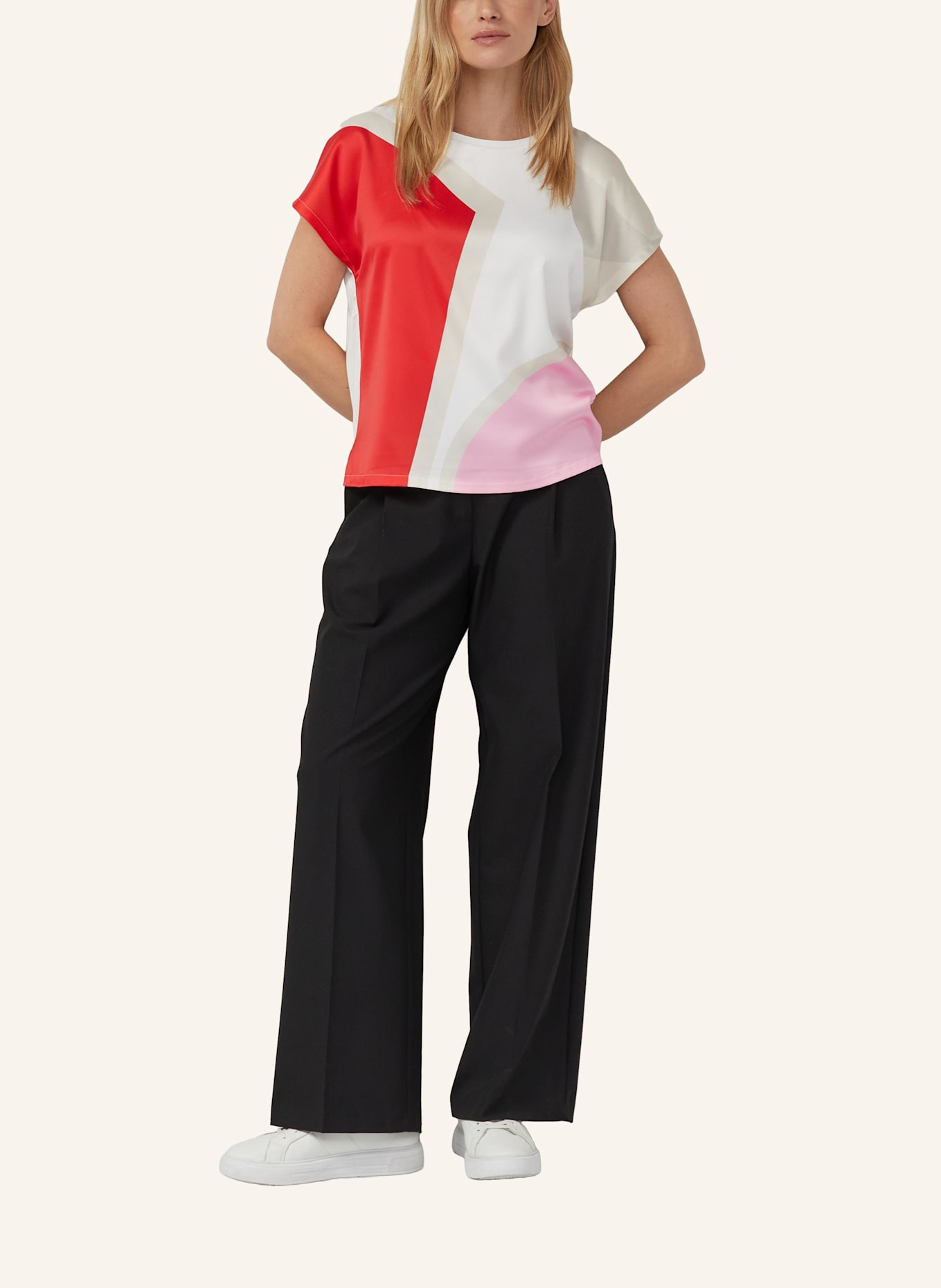s.Oliver T-Shirt: CREME