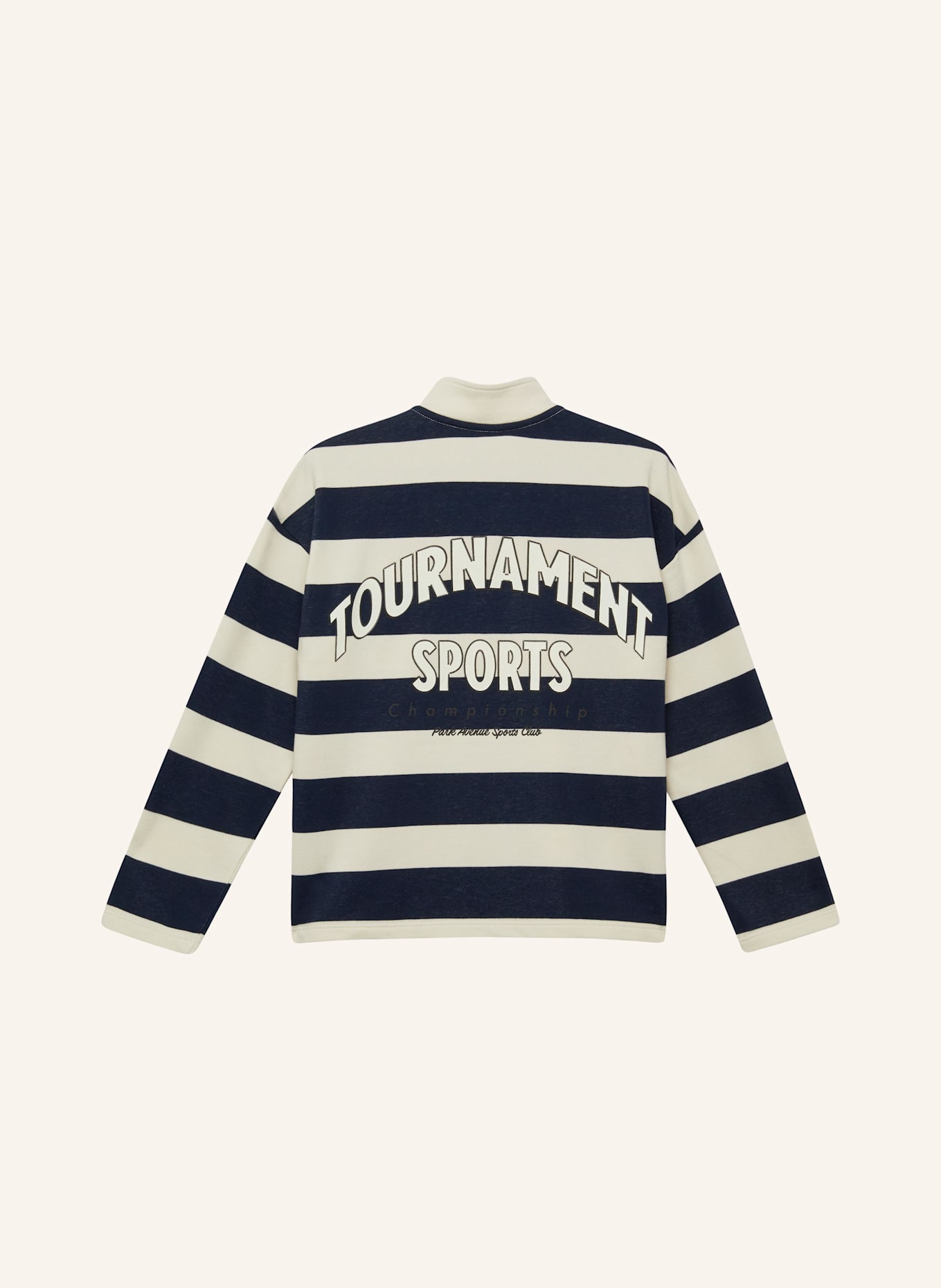 s.Oliver Sweatshirt: BLAU/ CREME