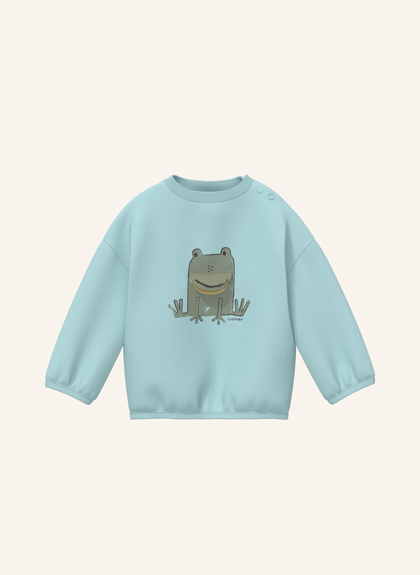 s.Oliver Sweatshirt: TÜRKIS