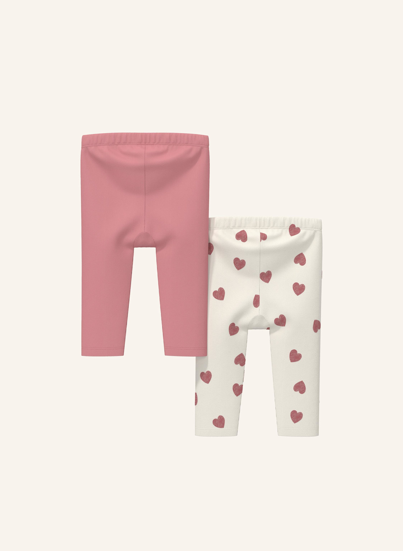 s.Oliver Leggings: CREME/ PINK