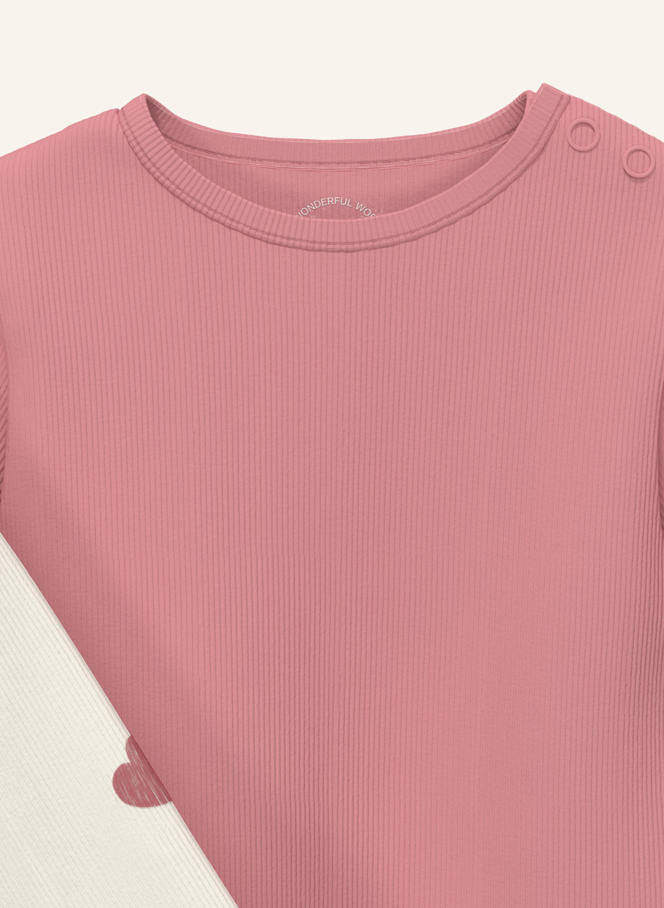 s.Oliver T-Shirt: CREME/ PINK