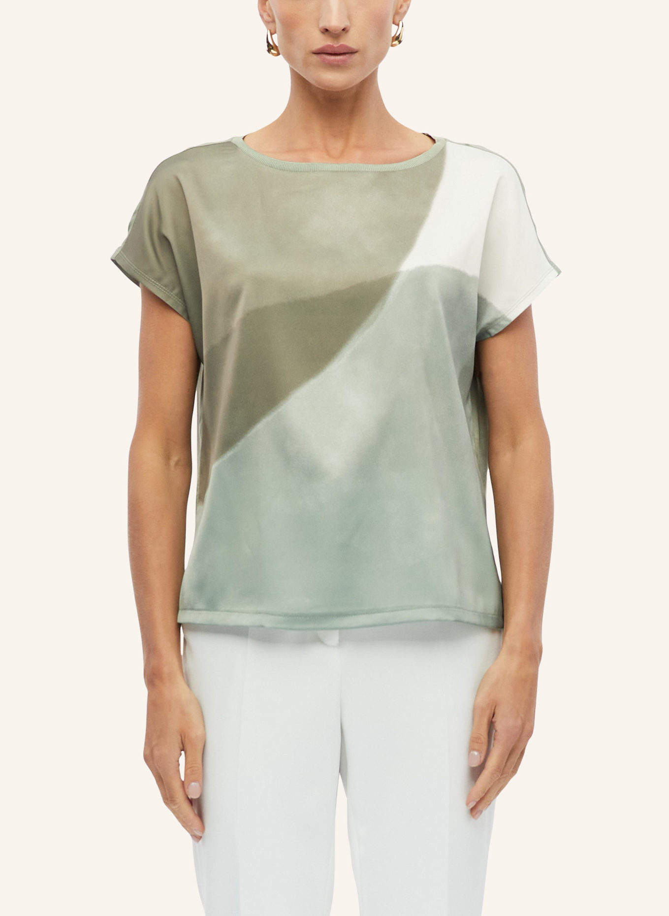 s.Oliver T-Shirt: TÜRKIS/ GRÜN