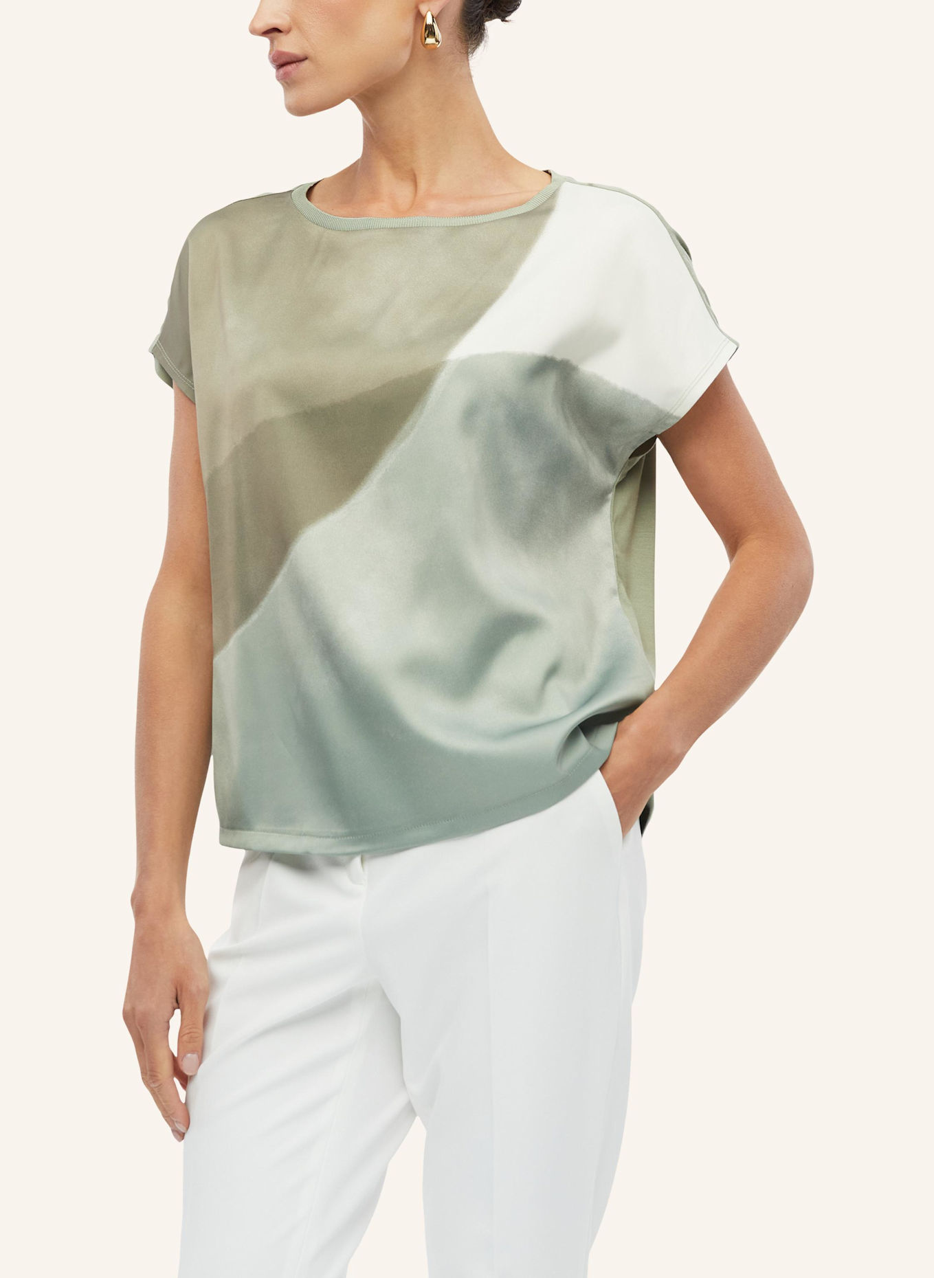 s.Oliver T-Shirt: TÜRKIS/ GRÜN