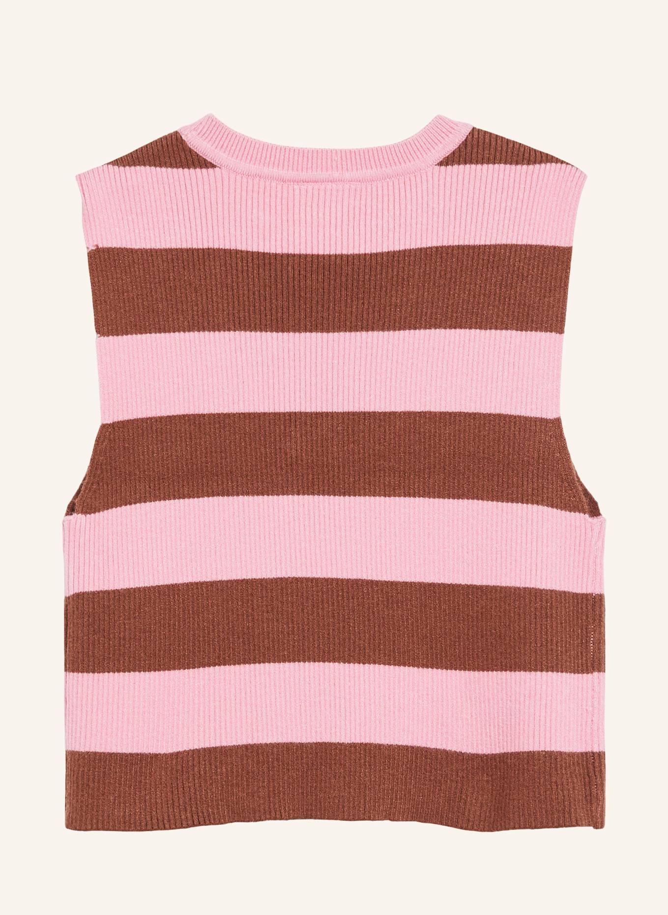 s.Oliver Strickpullunder: BRAUN/ PINK