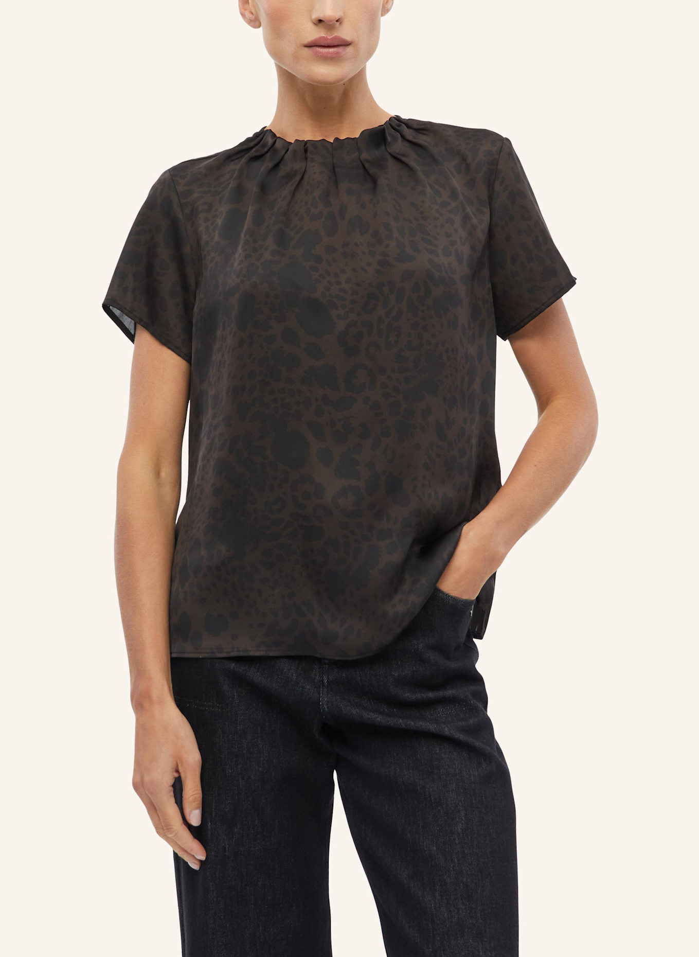 s.Oliver Bluse: BRAUN