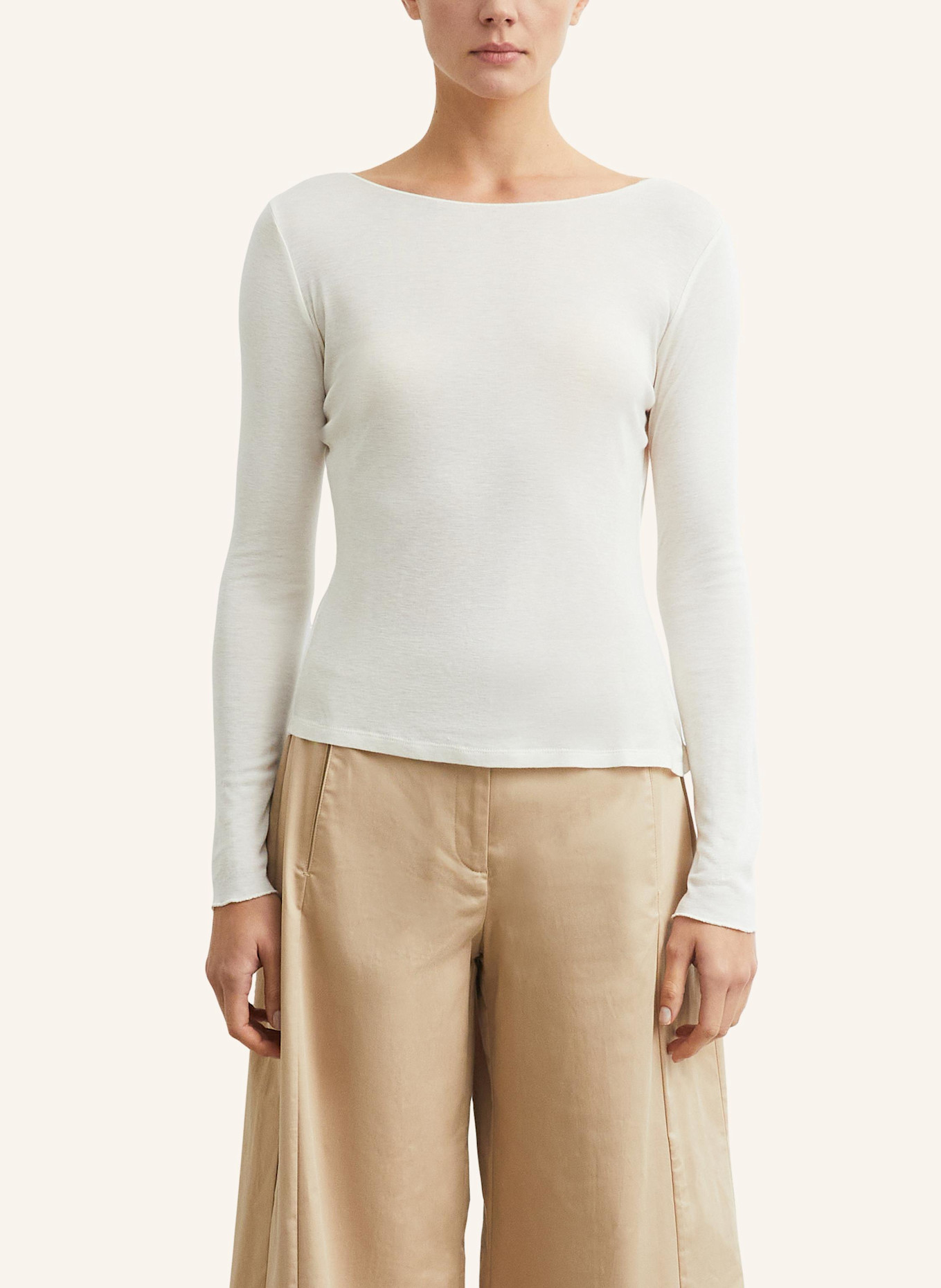 comma T-Shirt: CREME