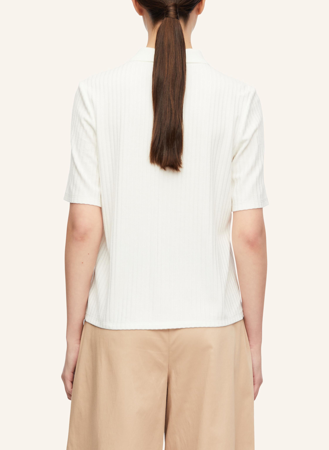 comma T-Shirt: WEISS