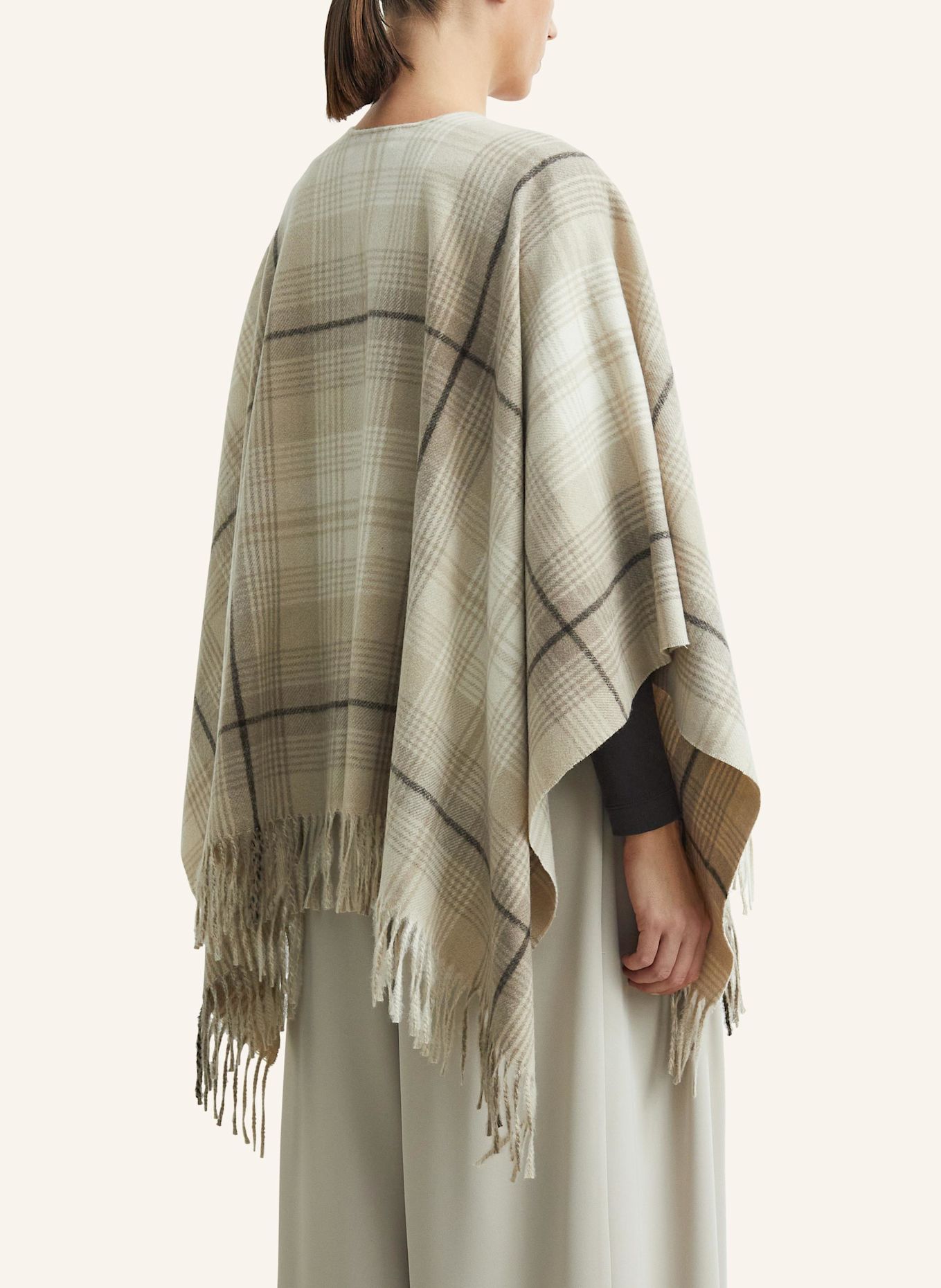 COMMA Indoor-Poncho: BEIGE