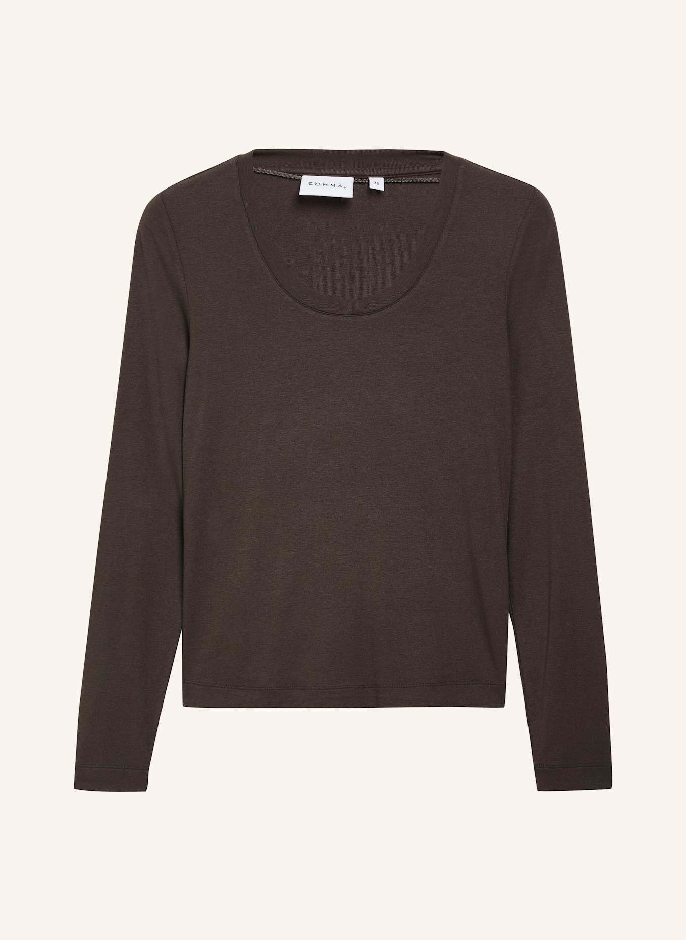 comma T-Shirt: BRAUN