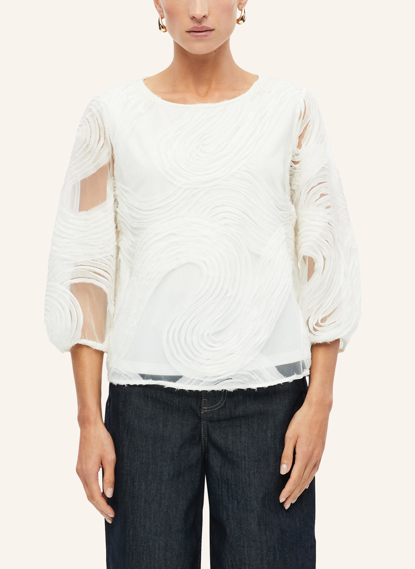 s.Oliver Bluse: CREME