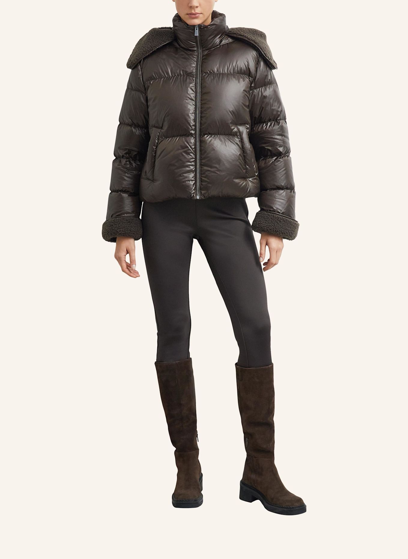 COMMA Outdoor-Jacke: BRAUN