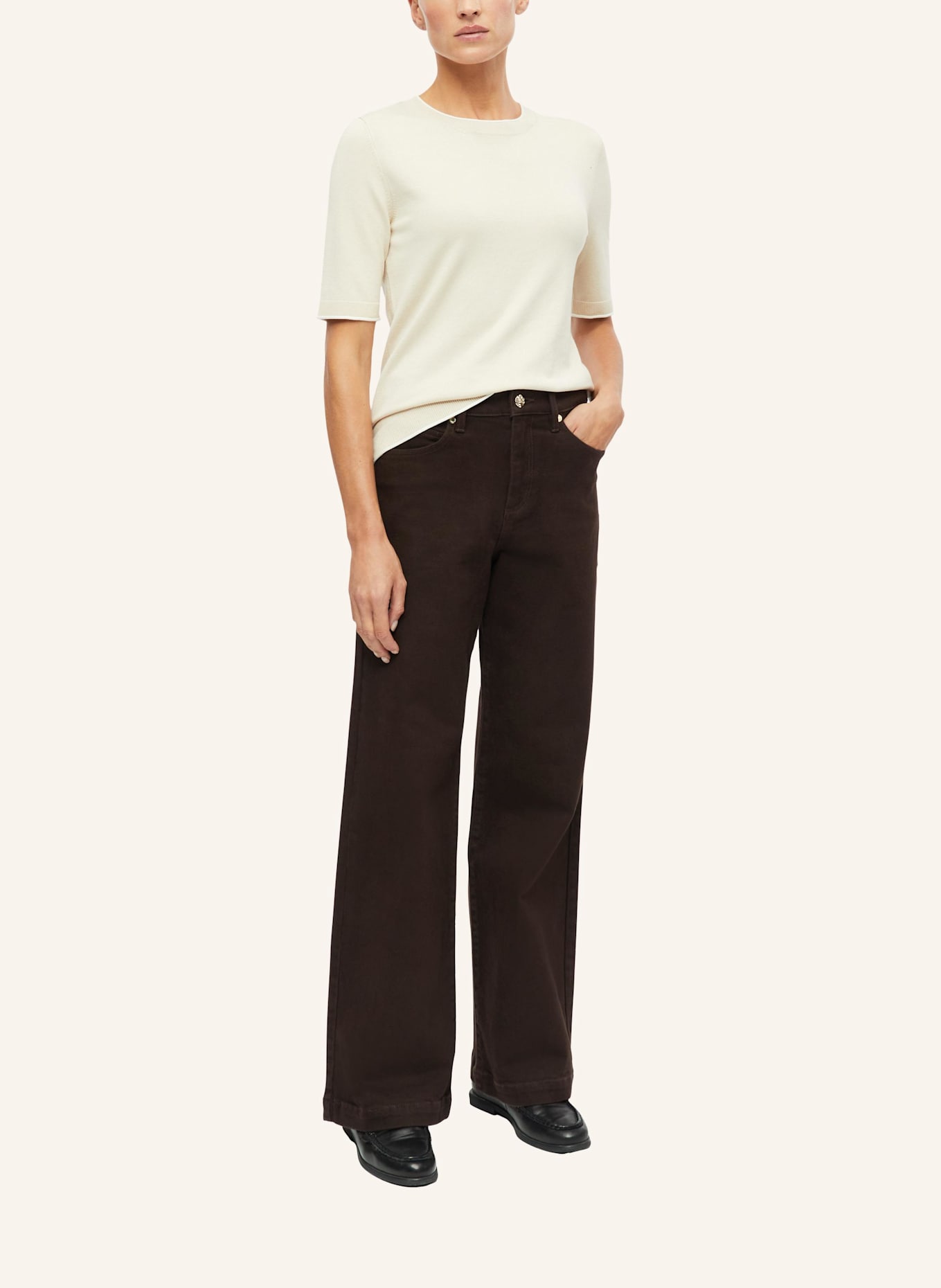 s.Oliver Jeans-Hose SURI: BRAUN