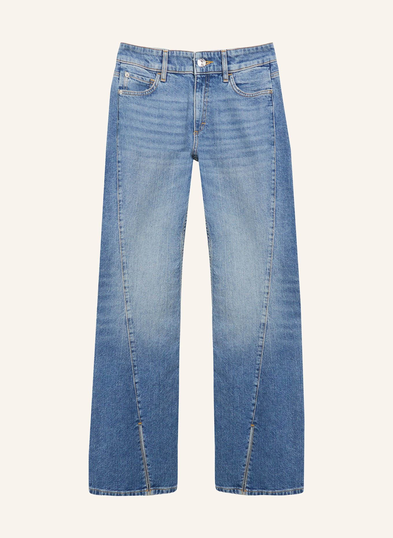 comma Jeans-Hose: BLAU