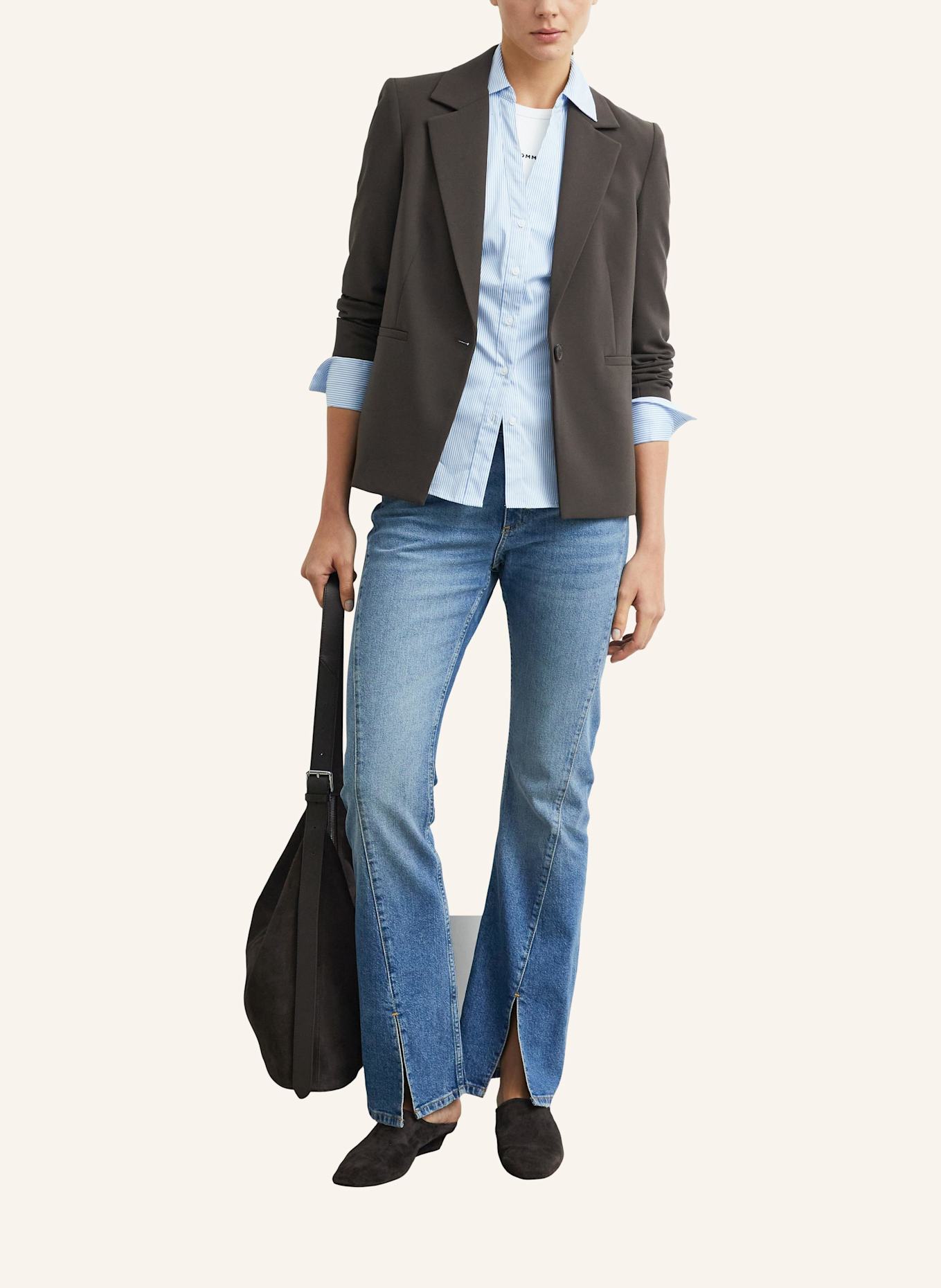 comma Jeans-Hose: BLAU