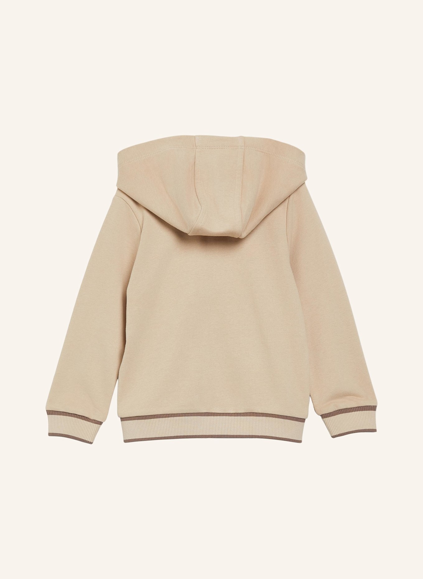 s.Oliver Sweatshirt Jacke: BRAUN