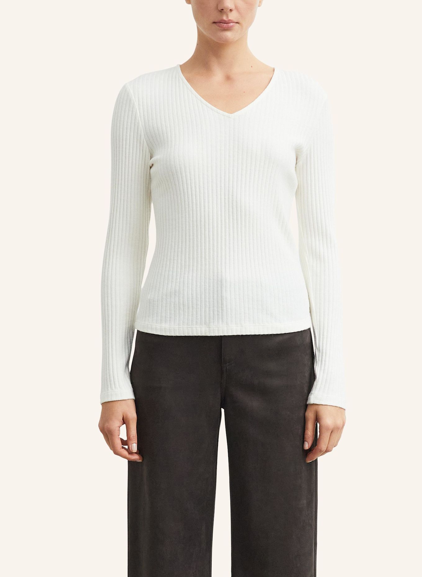 COMMA T-Shirt: CREME