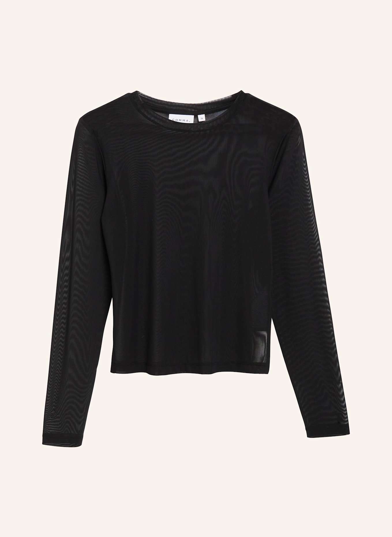comma T-Shirt: SCHWARZ