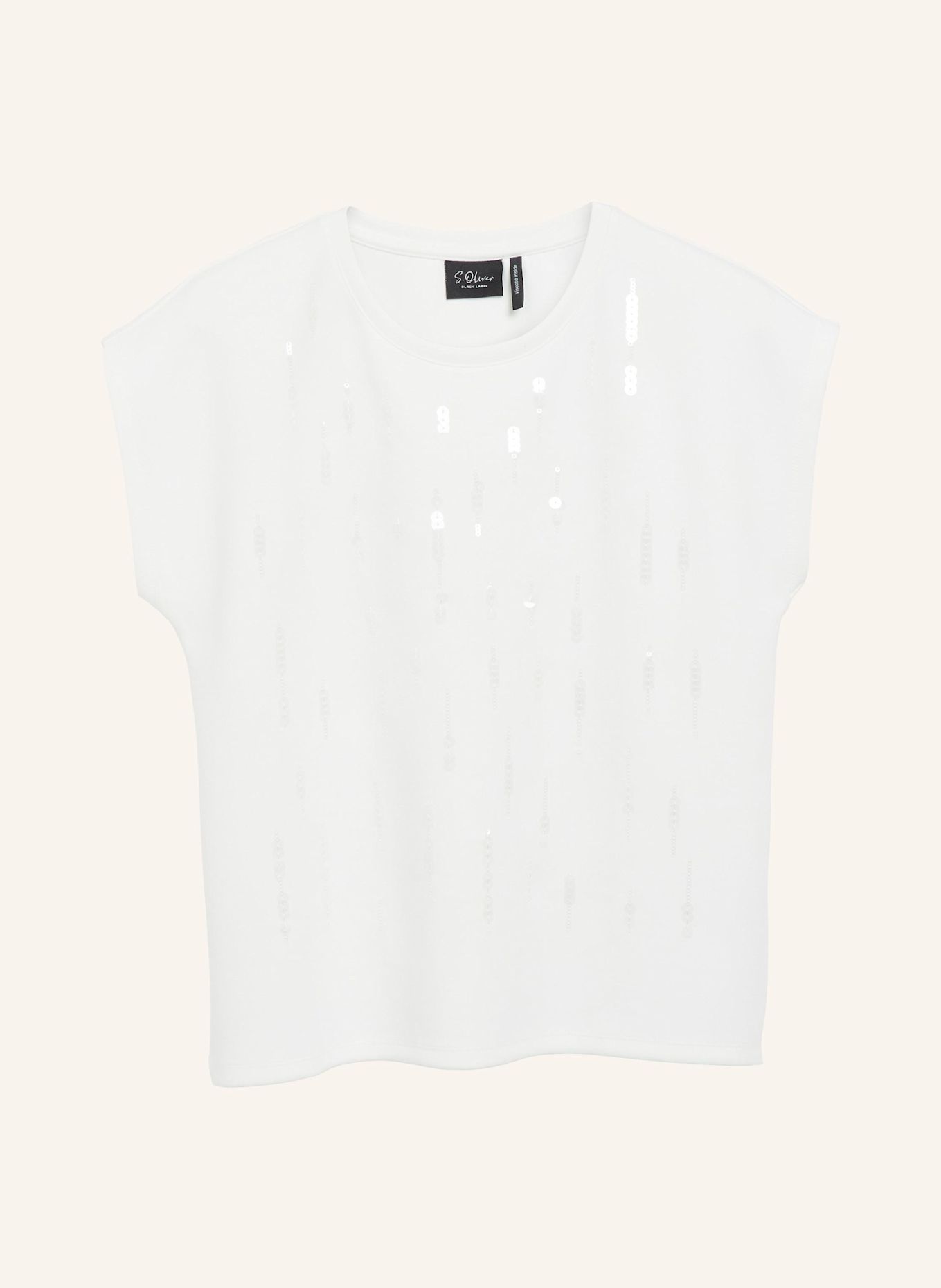 s.Oliver T-Shirt: CREME