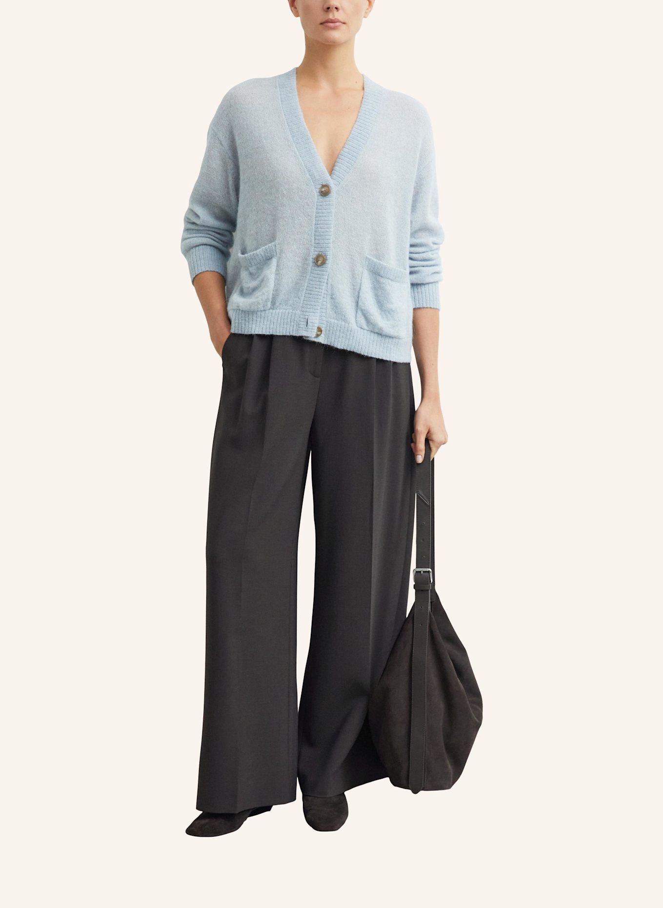 comma Strickjacke: BLAU