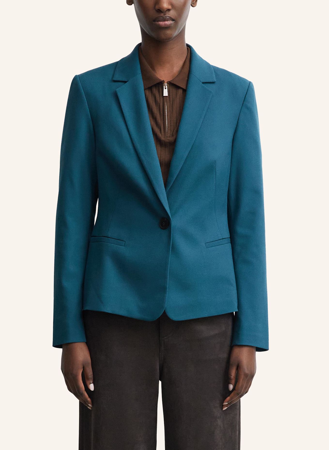 COMMA Indoor-Blazer: PETROL
