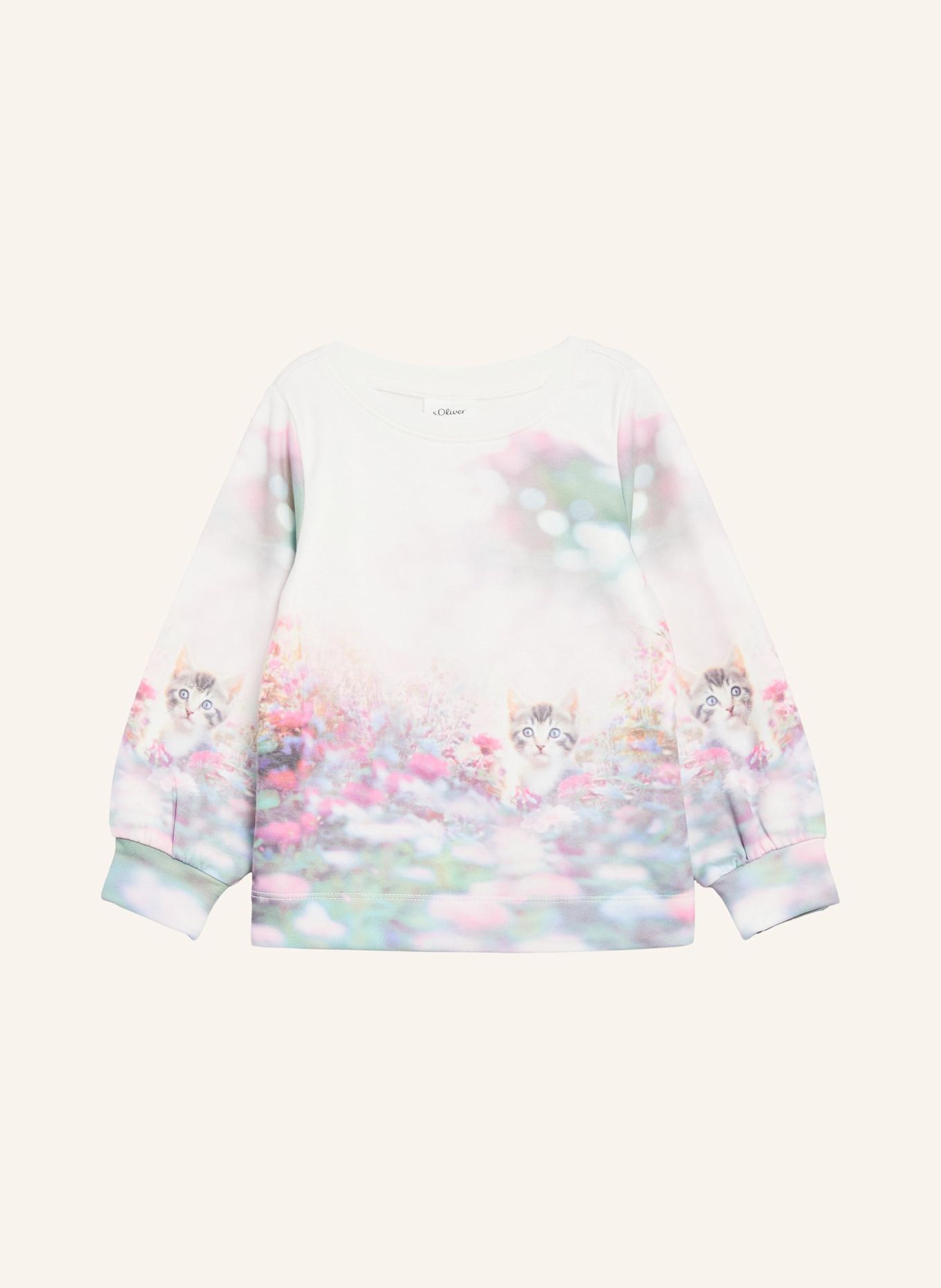 s.Oliver Sweatshirt: CREME