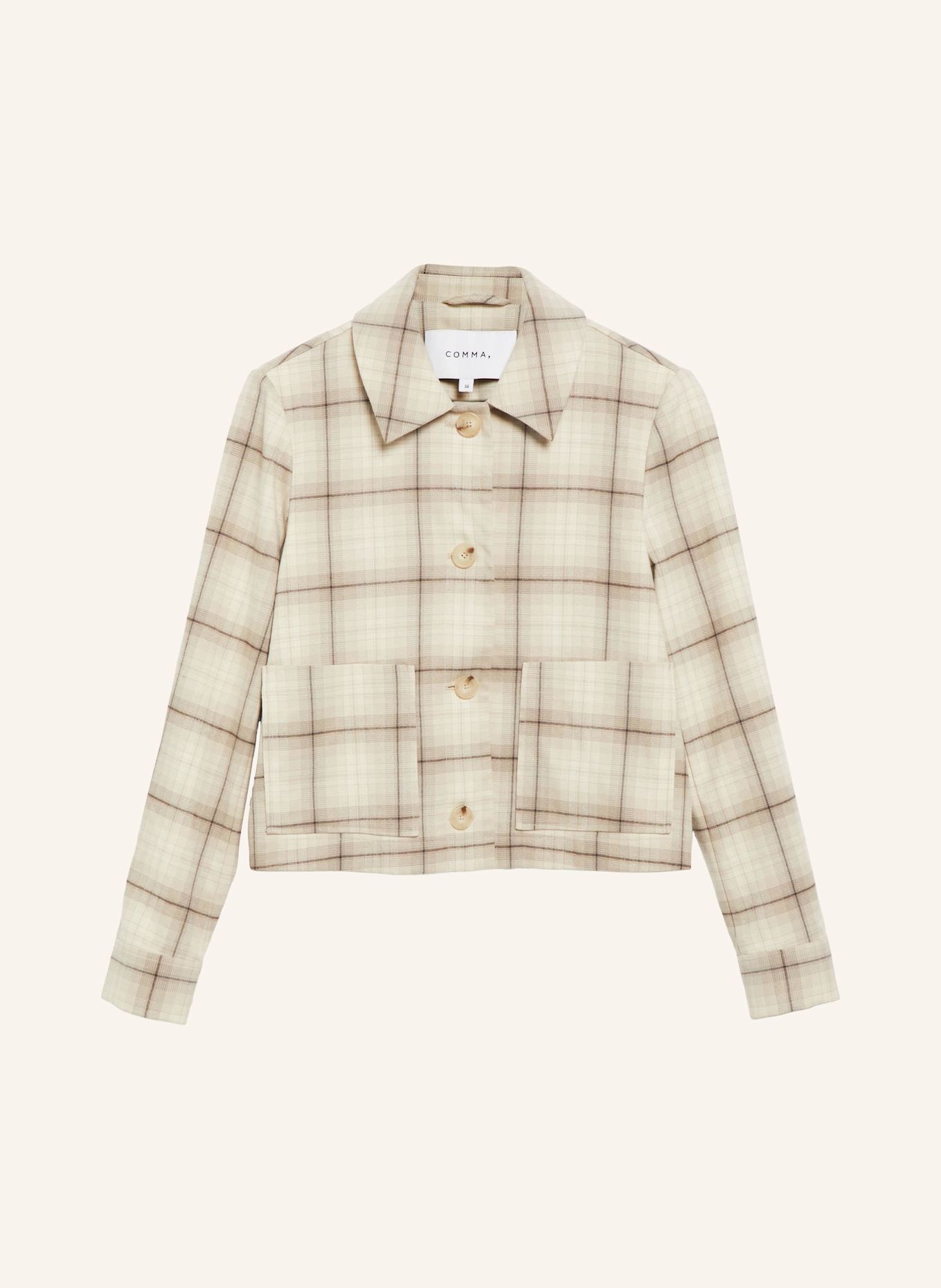 comma Indoor-Jacke: BEIGE