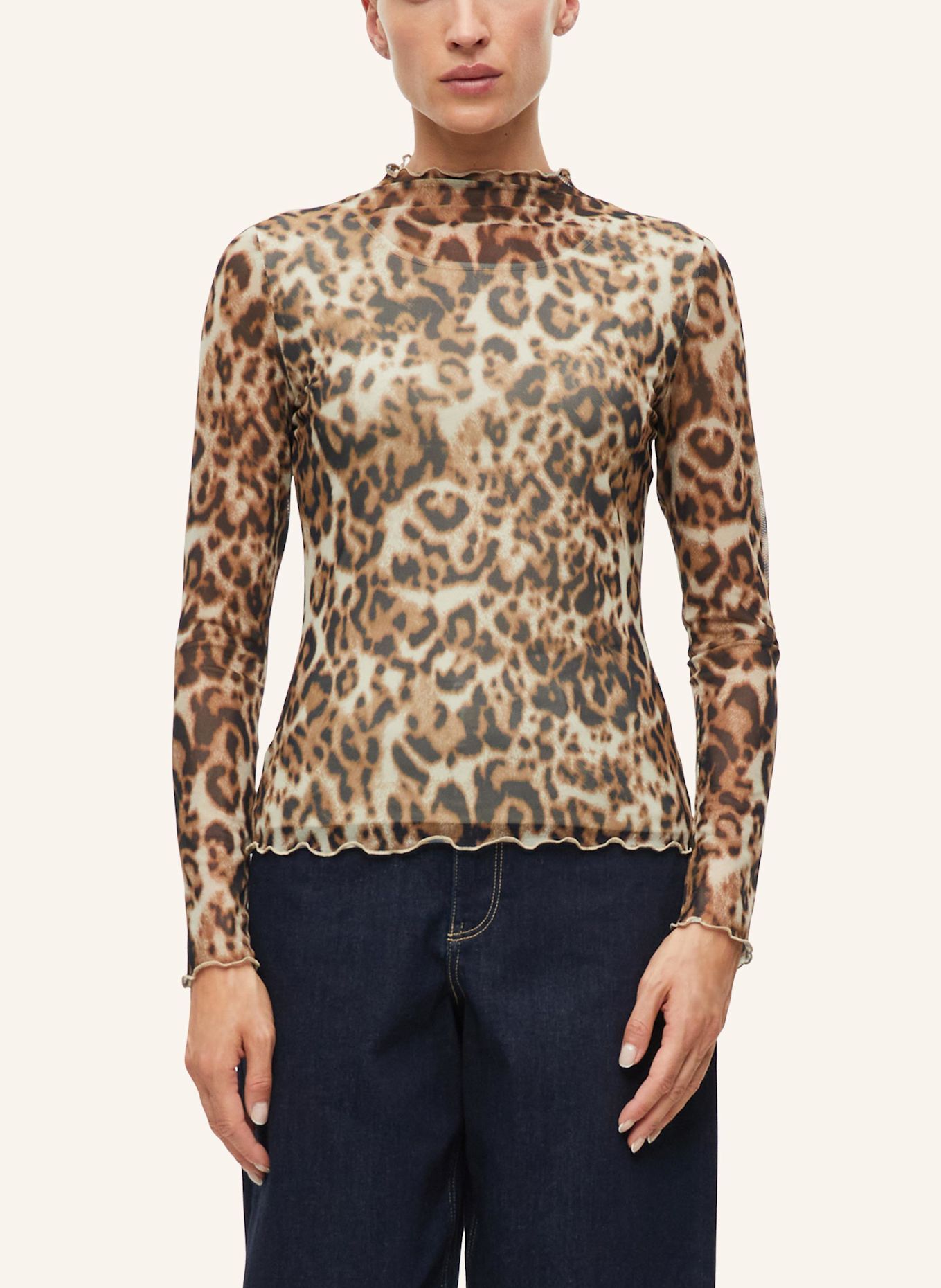 s.Oliver T-Shirt: BRAUN