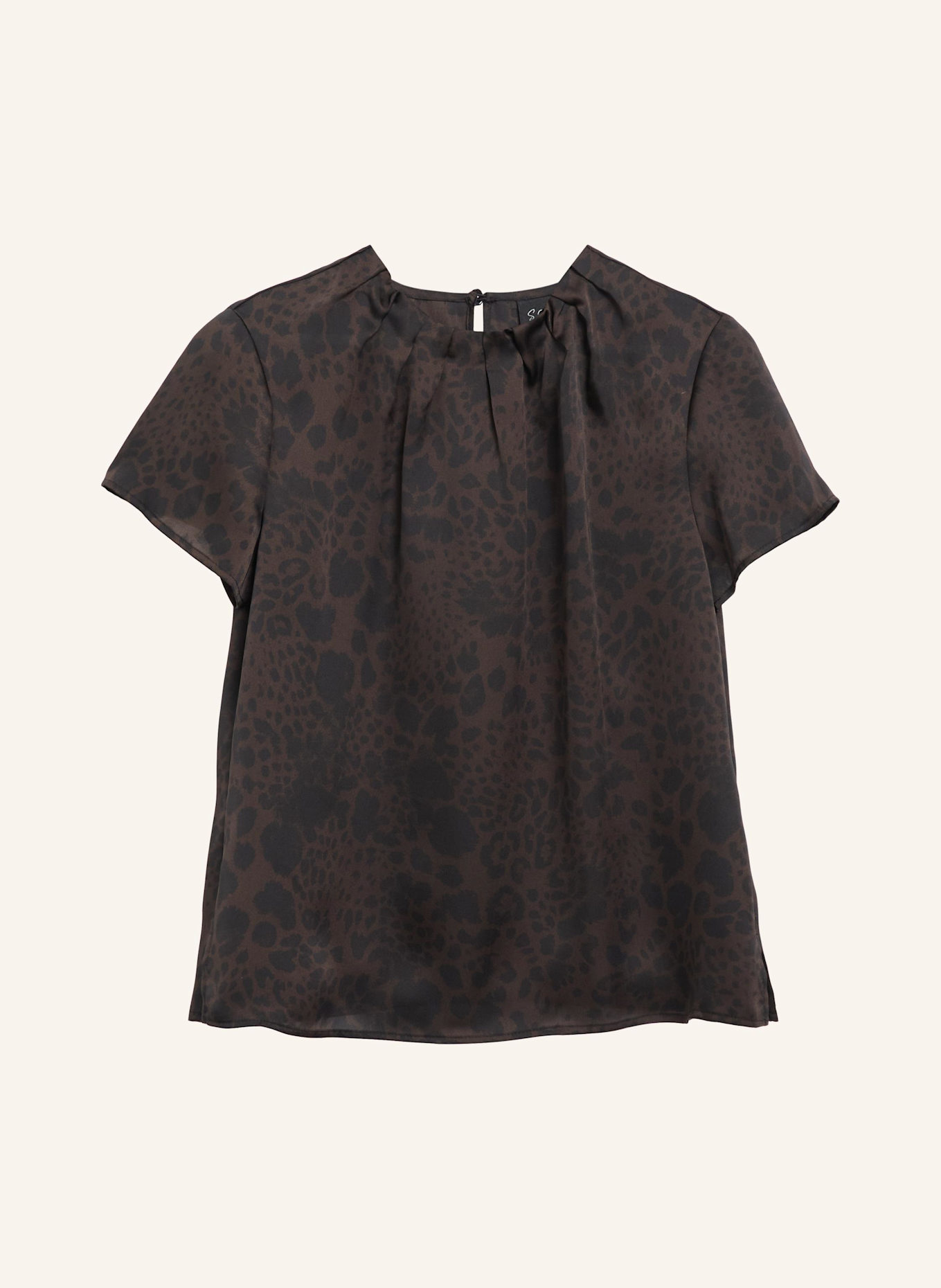 s.Oliver Bluse: BRAUN