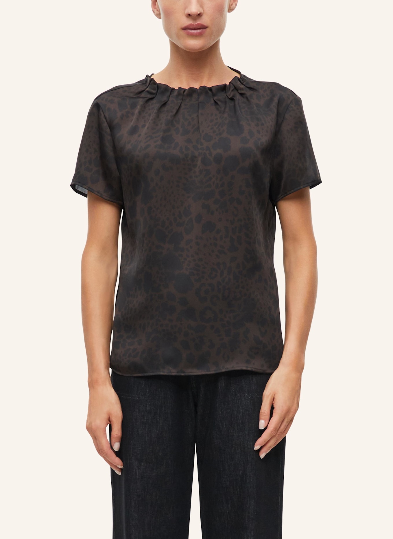 s.Oliver Bluse: BRAUN