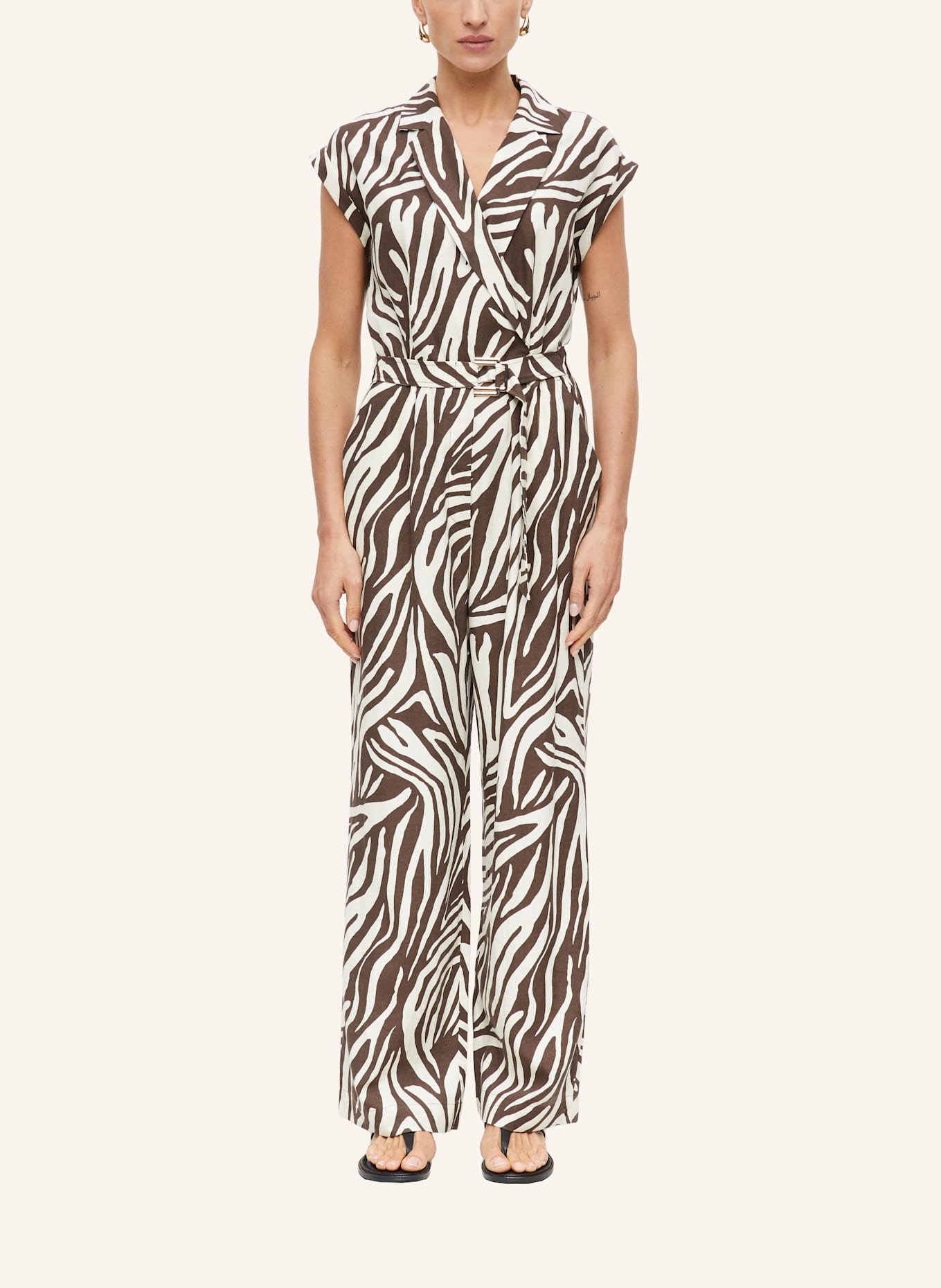 s.Oliver Overall: CREME/ BRAUN