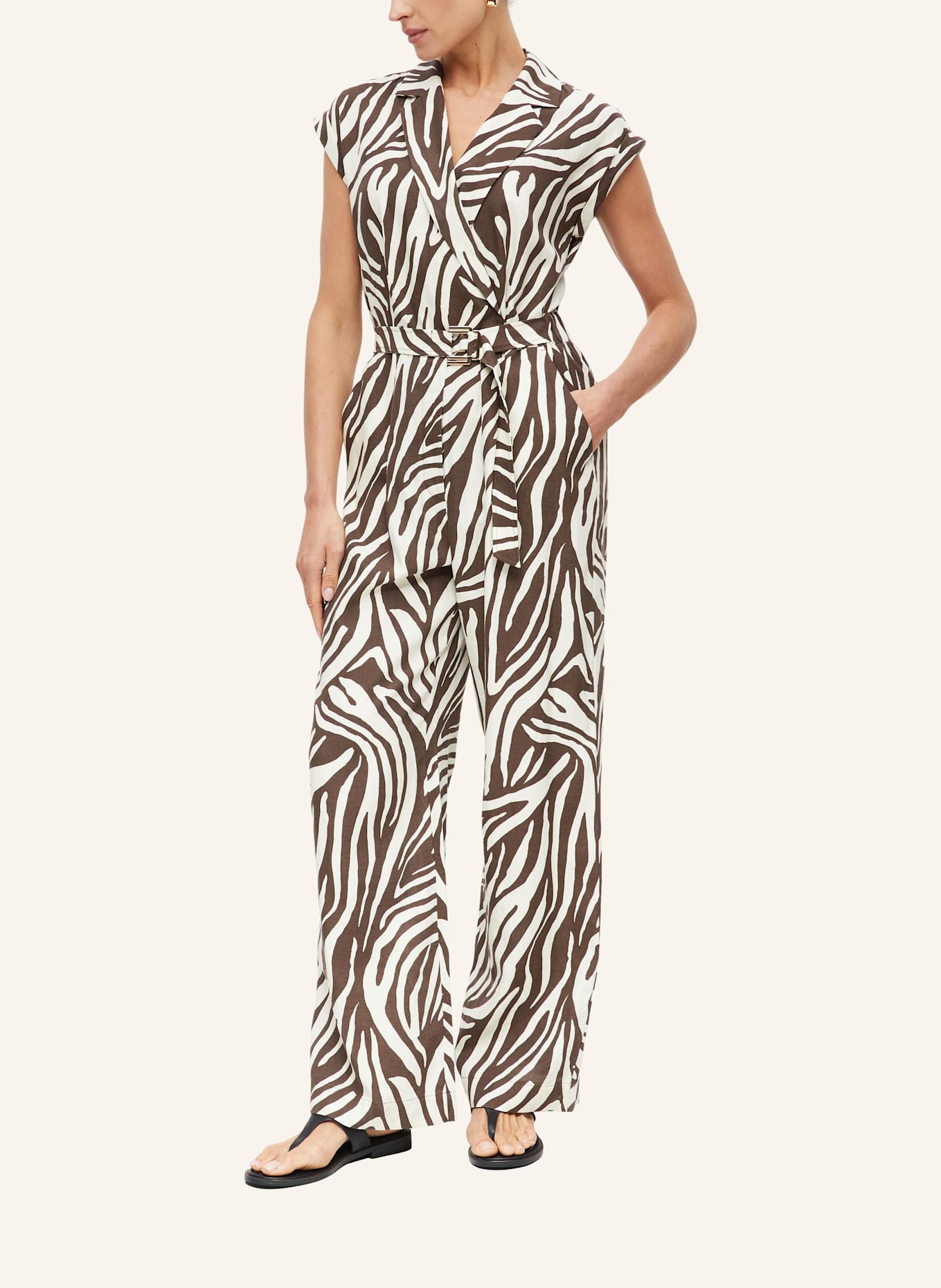 s.Oliver Overall: CREME/ BRAUN