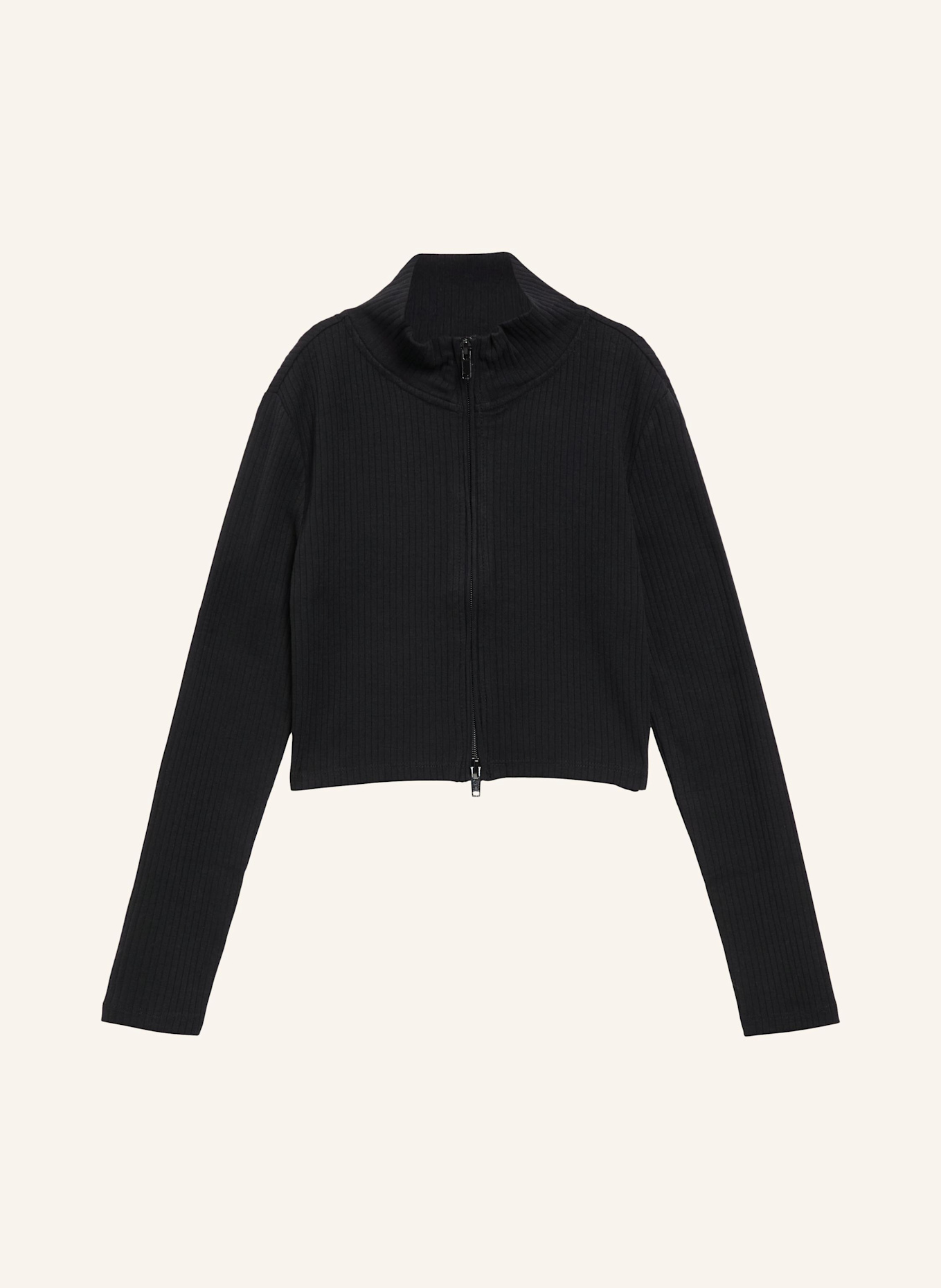 s.Oliver Sweatshirt Jacke: SCHWARZ