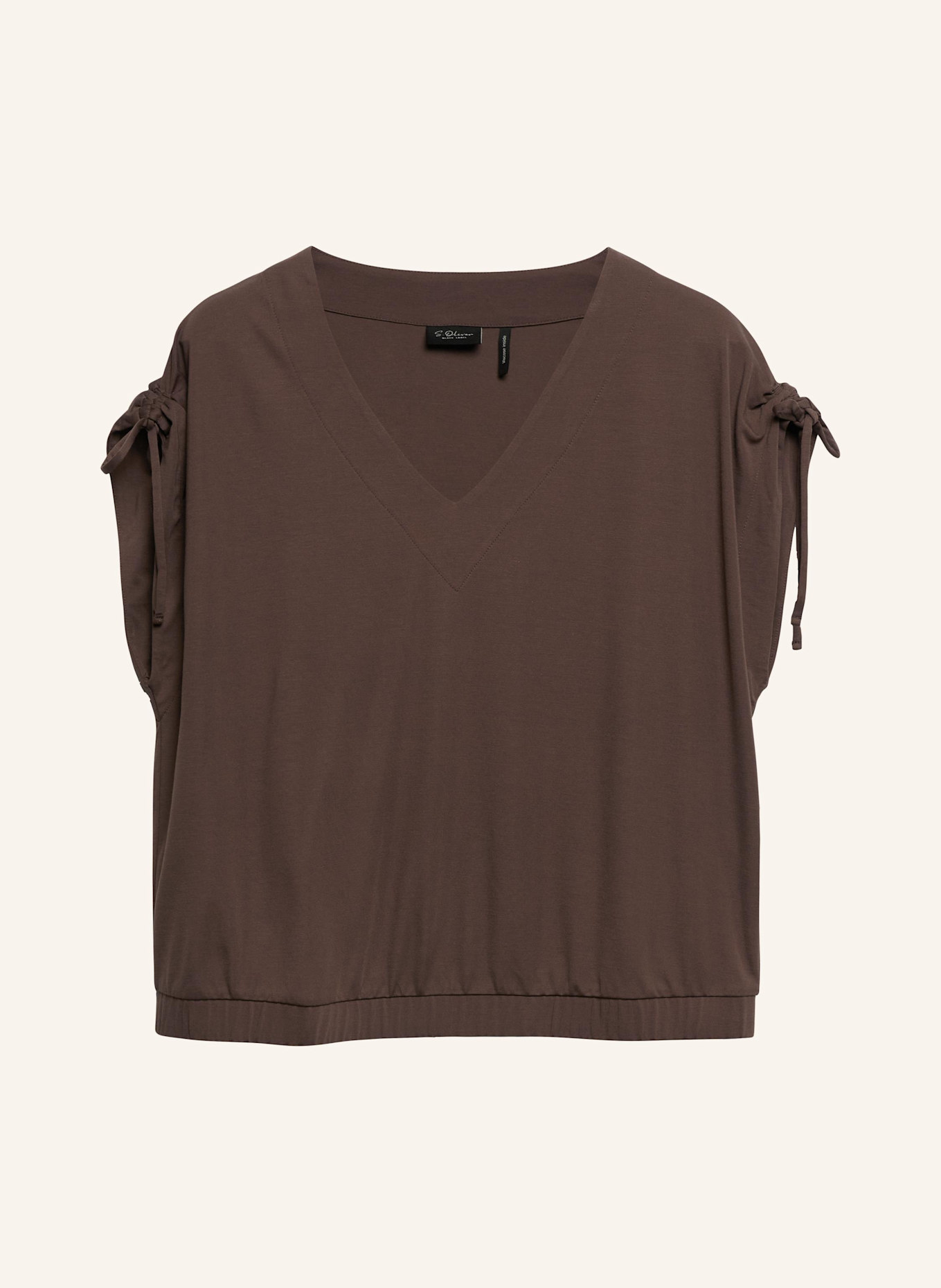 s.Oliver T-Shirt: BRAUN