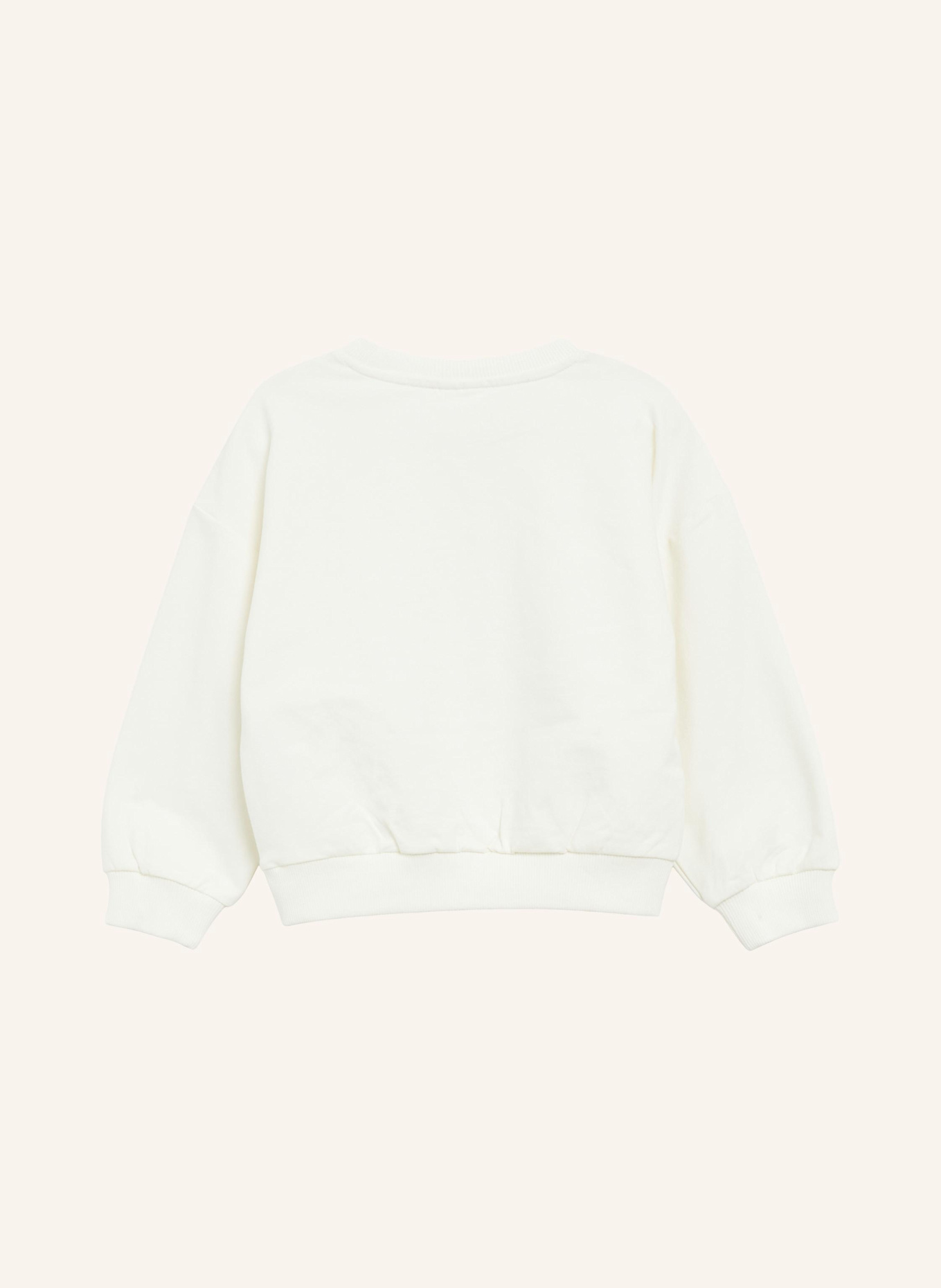 s.Oliver Sweatshirt: CREME/ WEISS