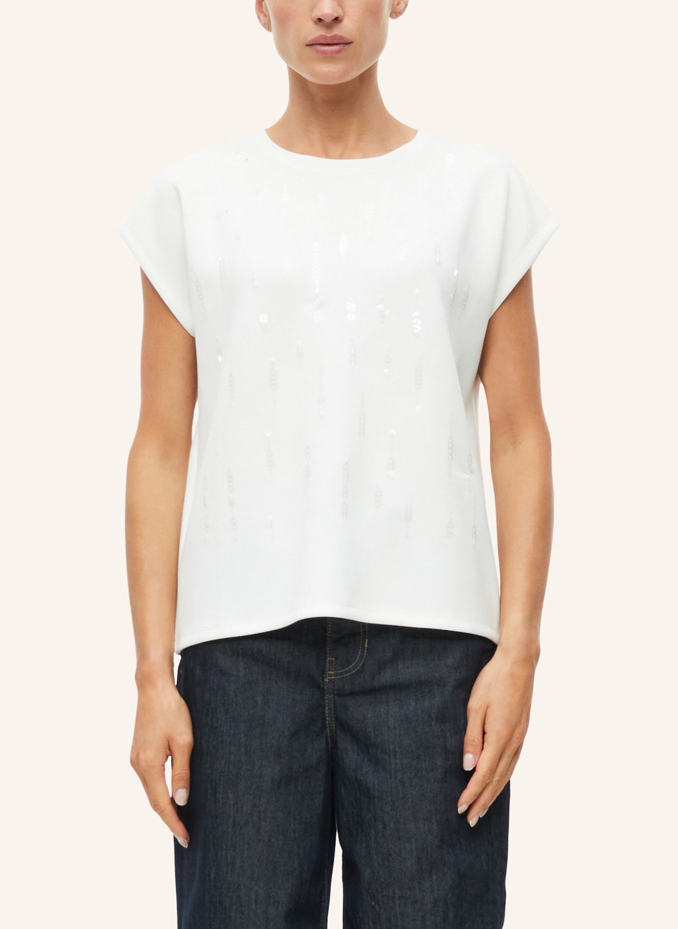 s.Oliver T-Shirt: CREME