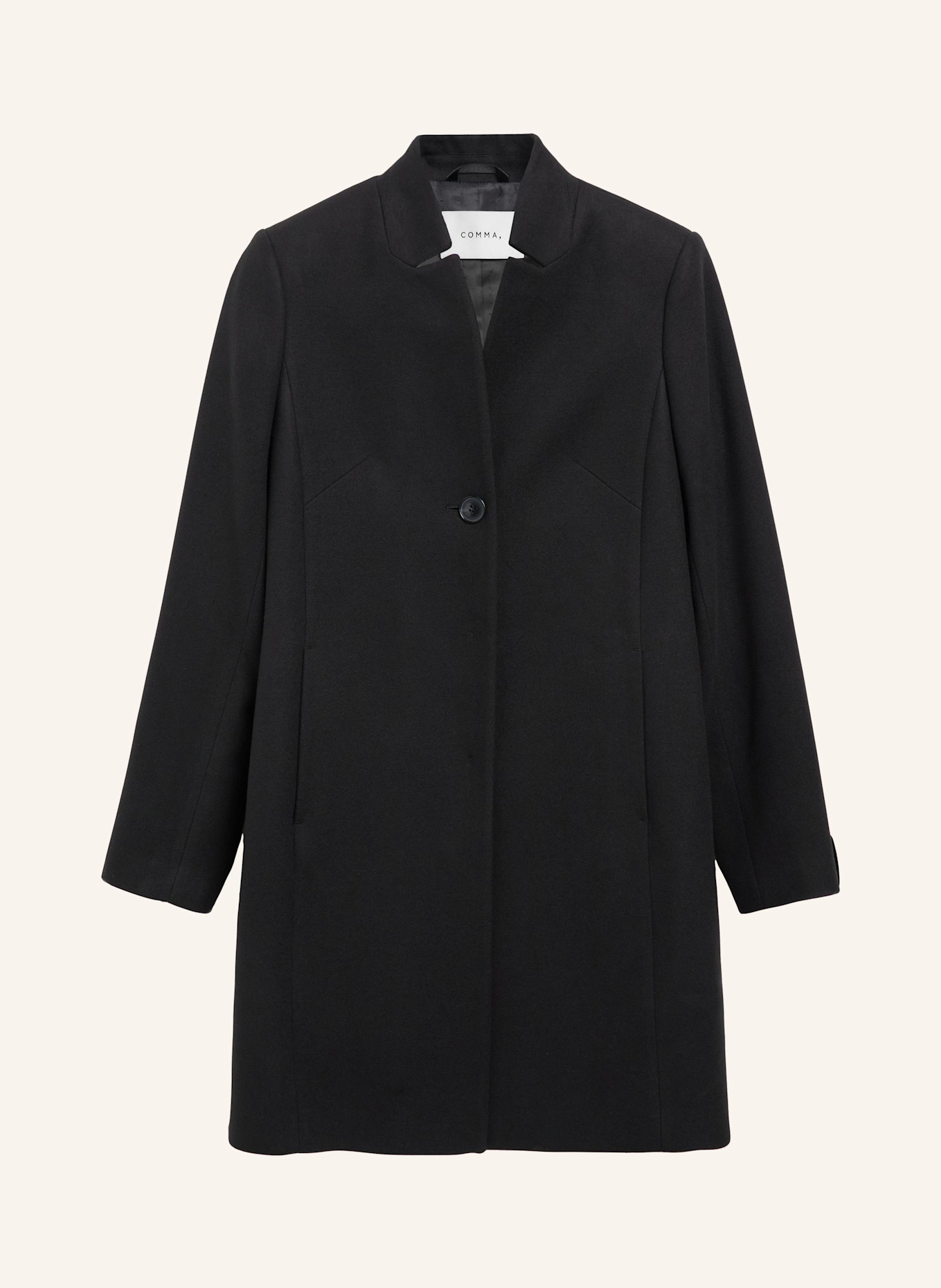 comma Outdoor-Mantel: SCHWARZ