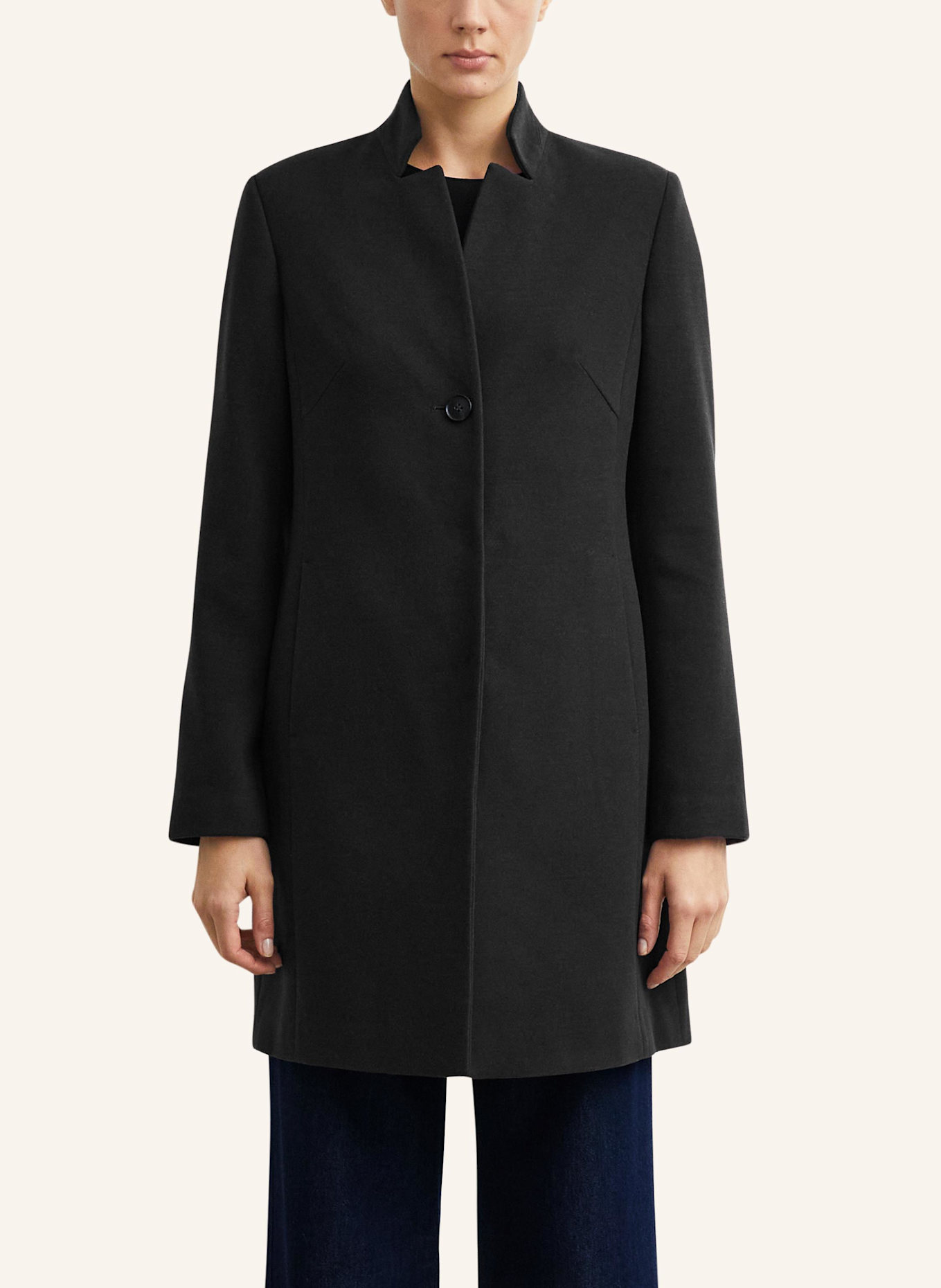 comma Outdoor-Mantel: SCHWARZ