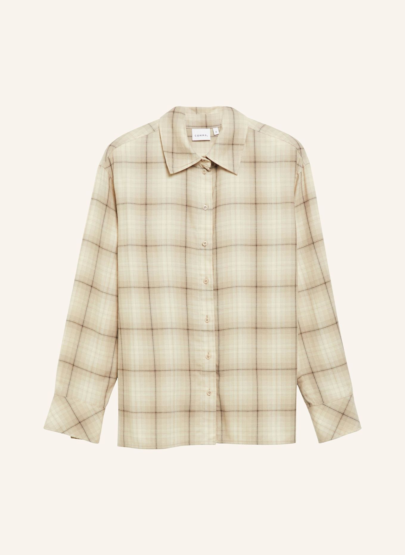 COMMA Bluse: BEIGE