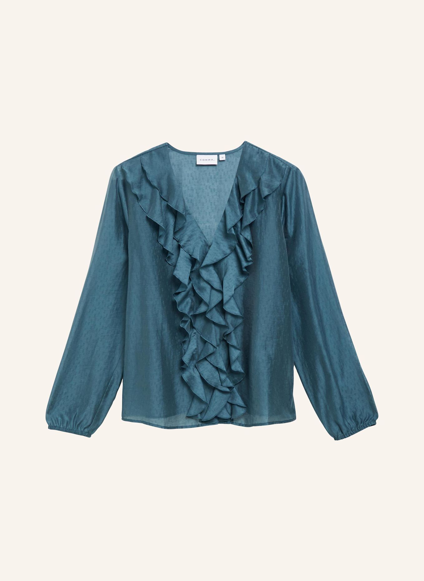 COMMA Bluse: PETROL