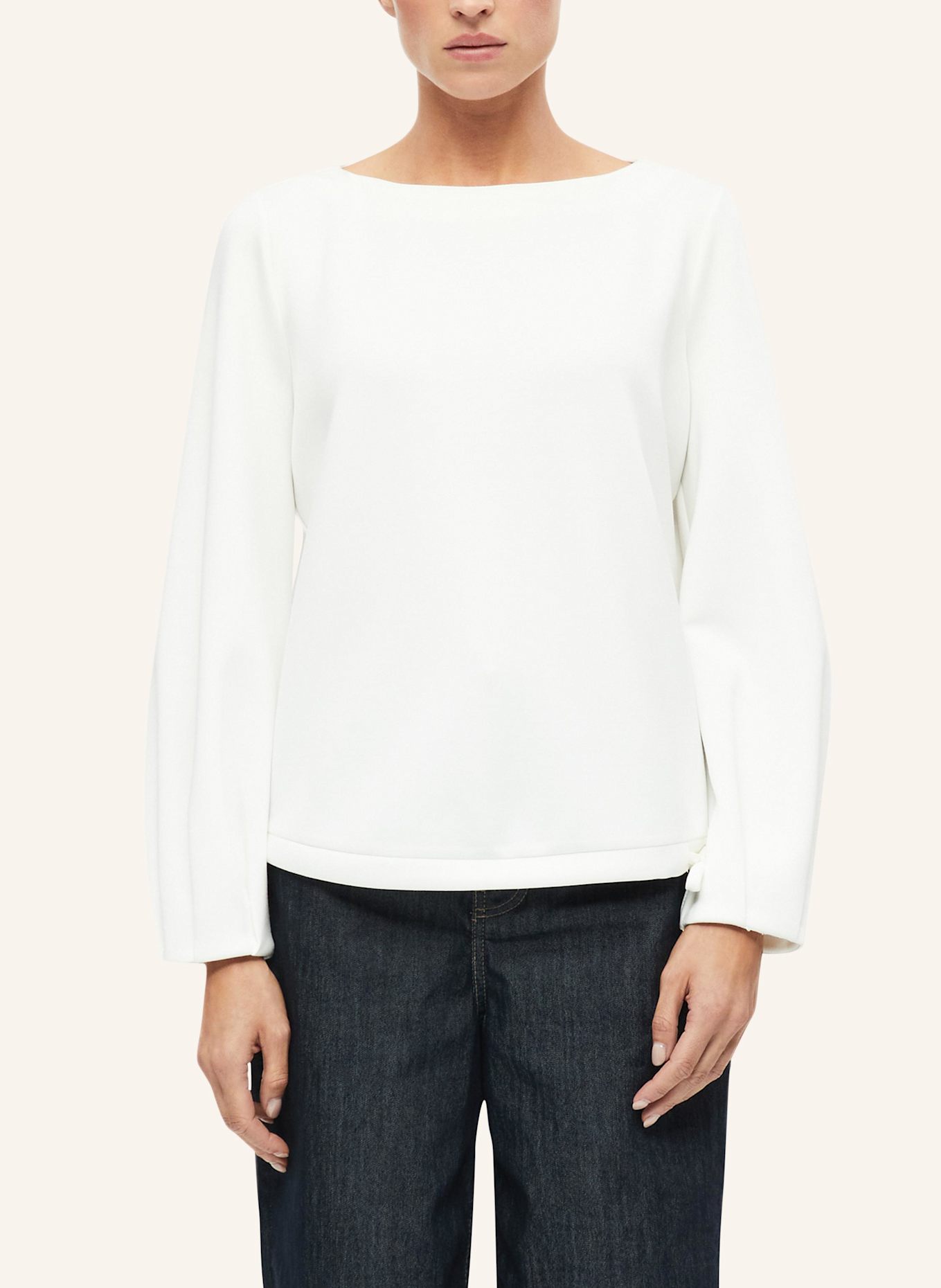 s.Oliver Sweatshirt: CREME