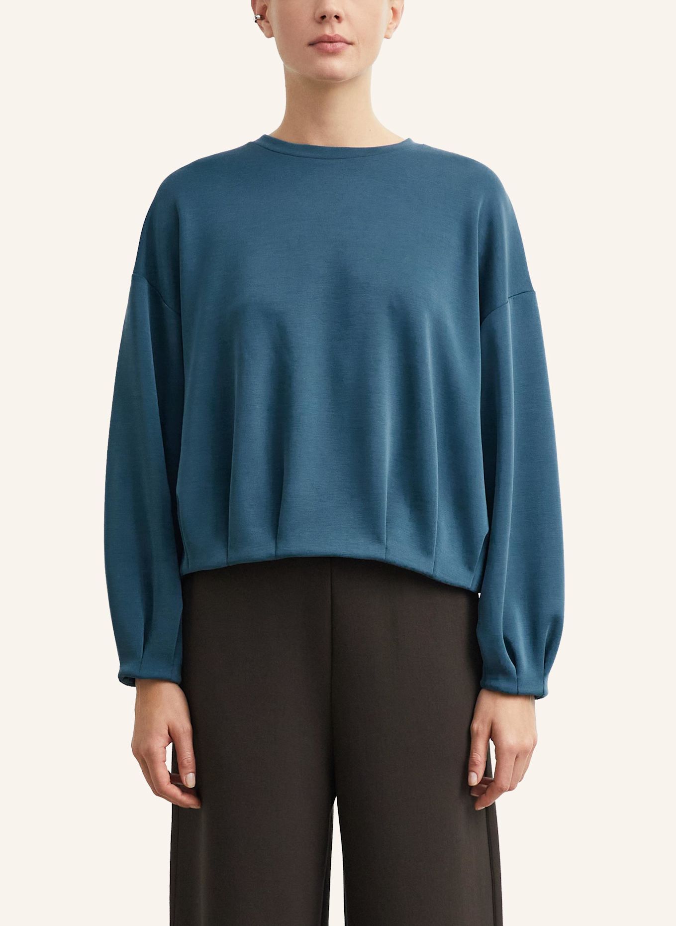 COMMA Sweatshirt: PETROL