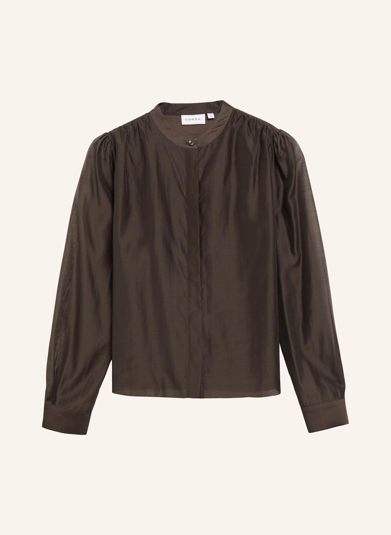 COMMA Bluse: BRAUN