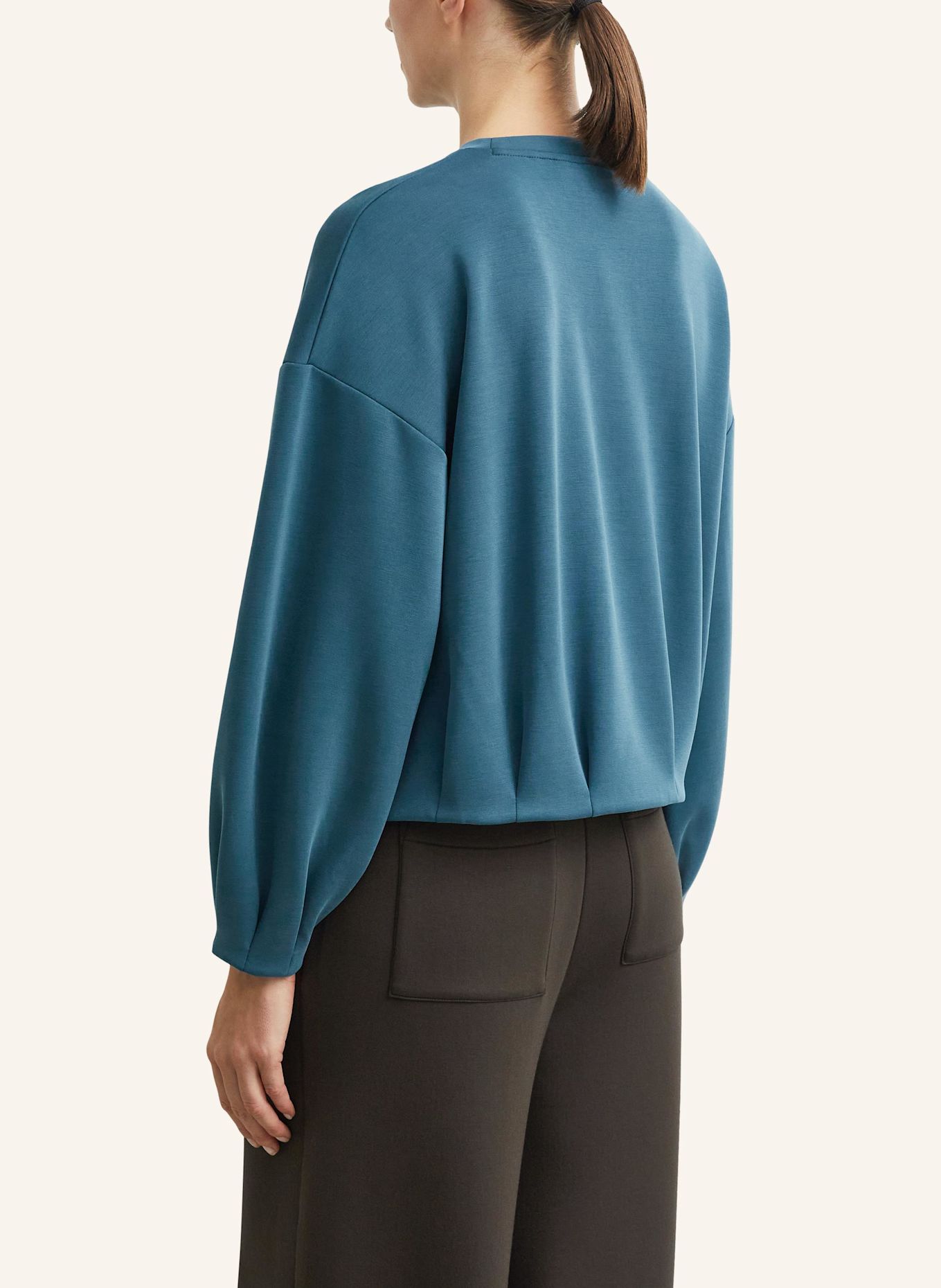 COMMA Sweatshirt: PETROL