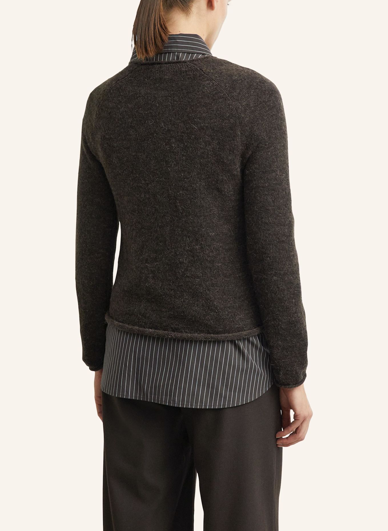 COMMA Strickpullover: BRAUN