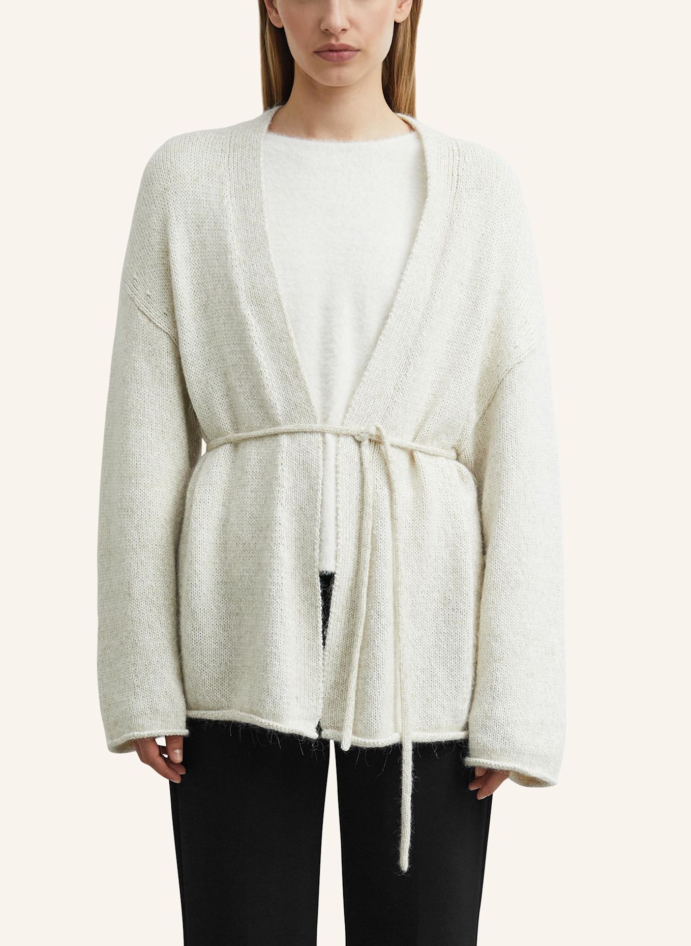 COMMA Strickjacke: CREME