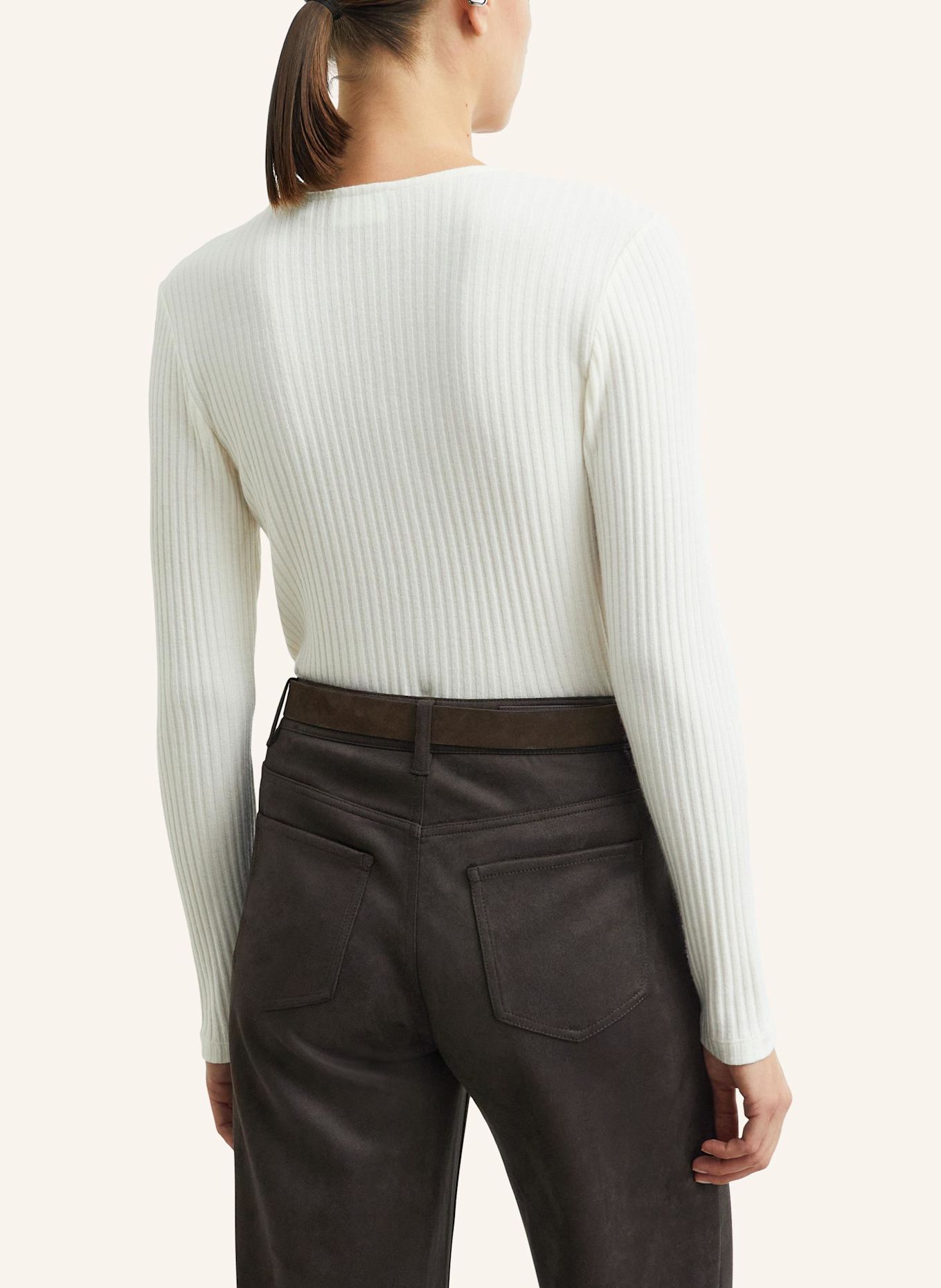 COMMA T-Shirt: CREME
