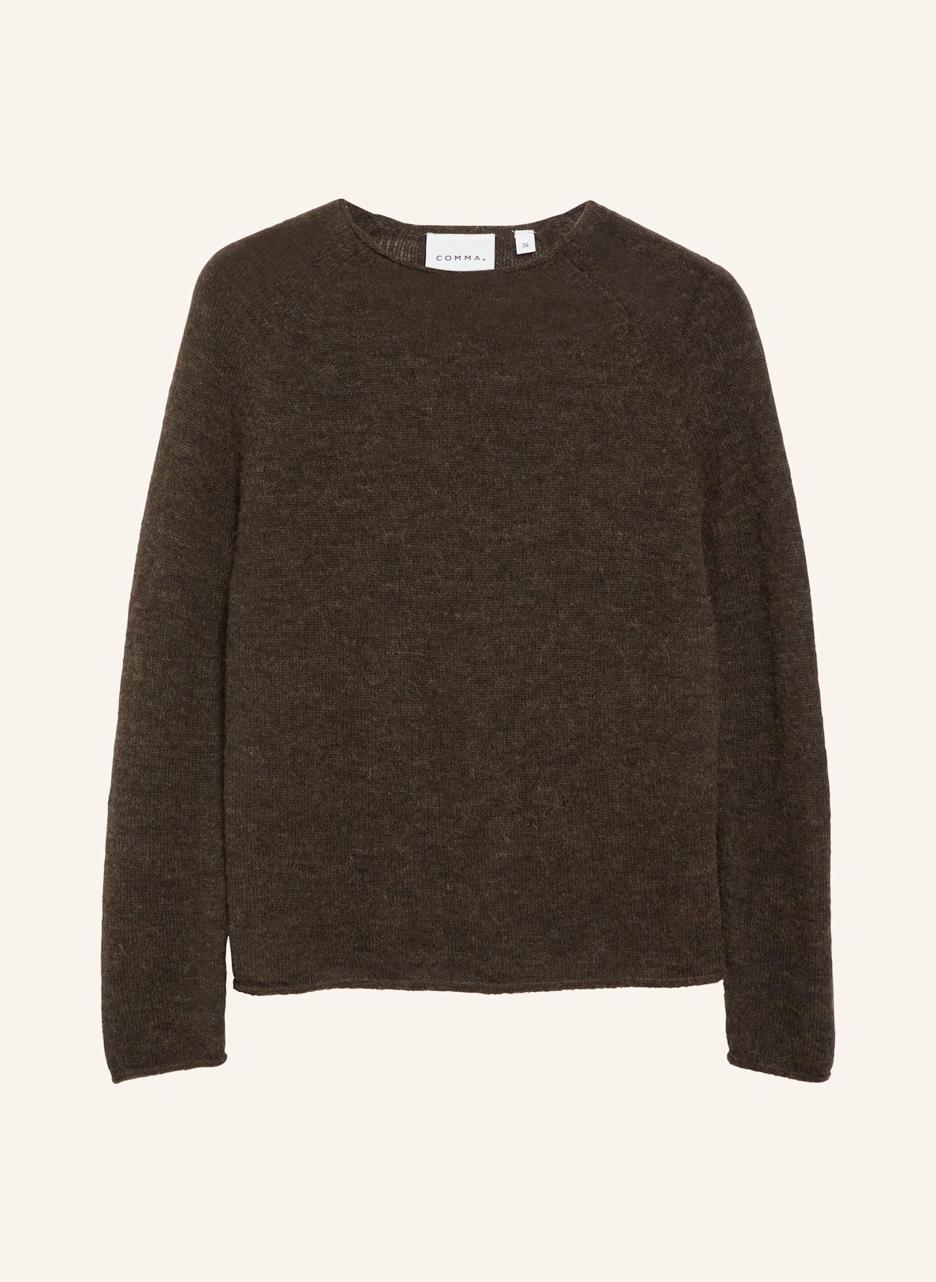 COMMA Strickpullover: BRAUN
